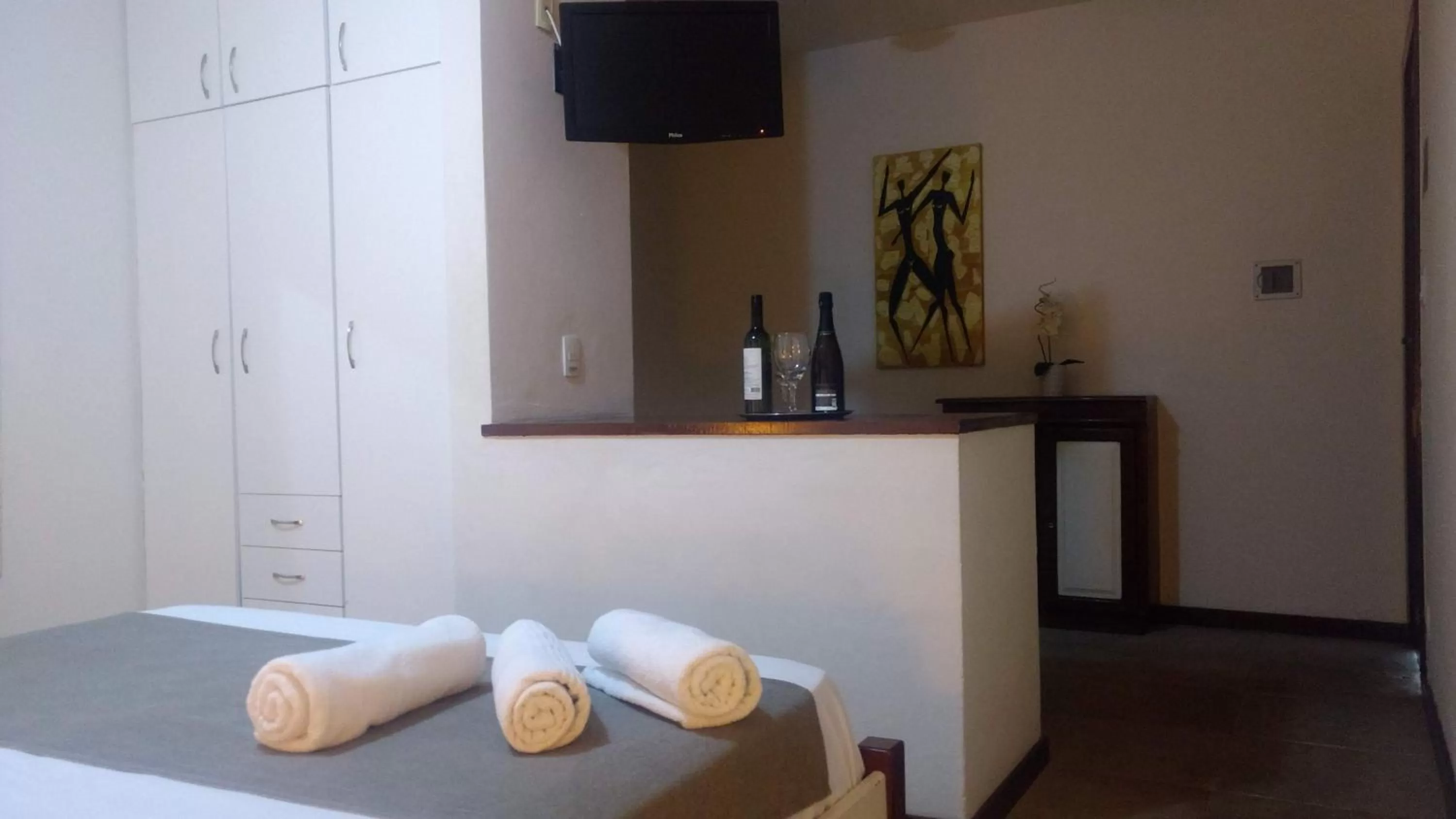 TV/Entertainment Center in Hotel Pousada Salvador Paradise