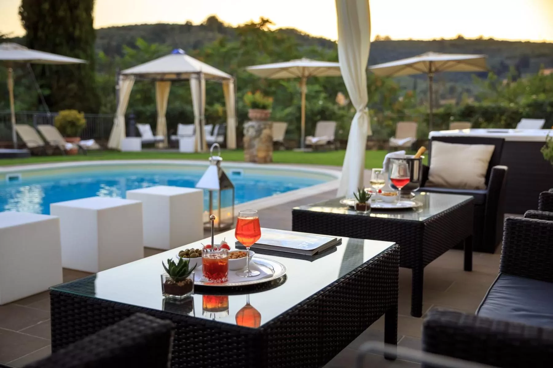 Garden view in Villa Il Sasso - Dimora d'Epoca