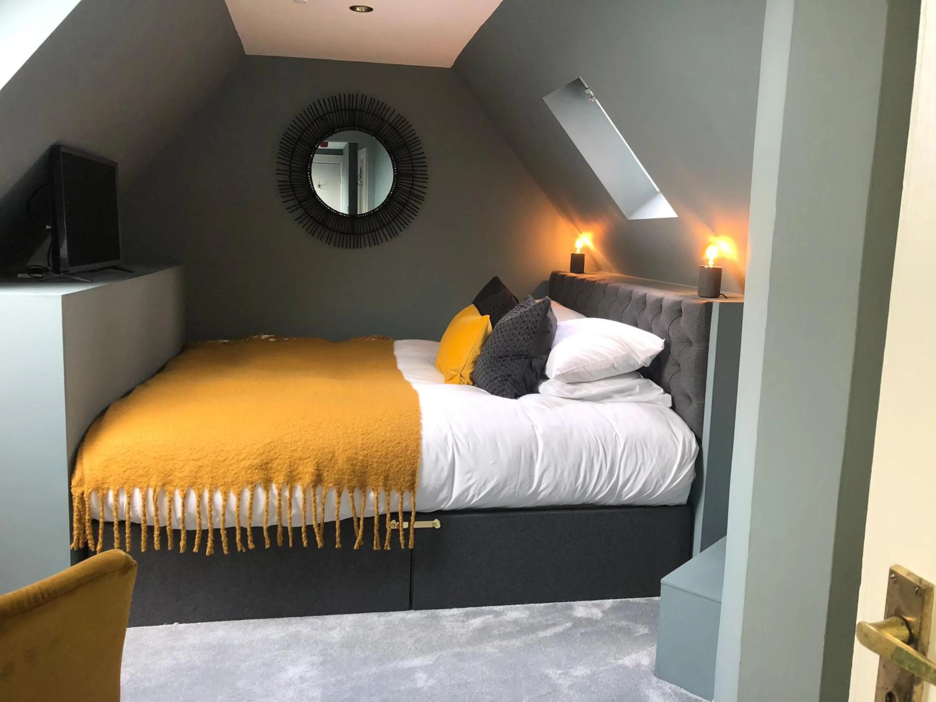 Bed in Cathedral House