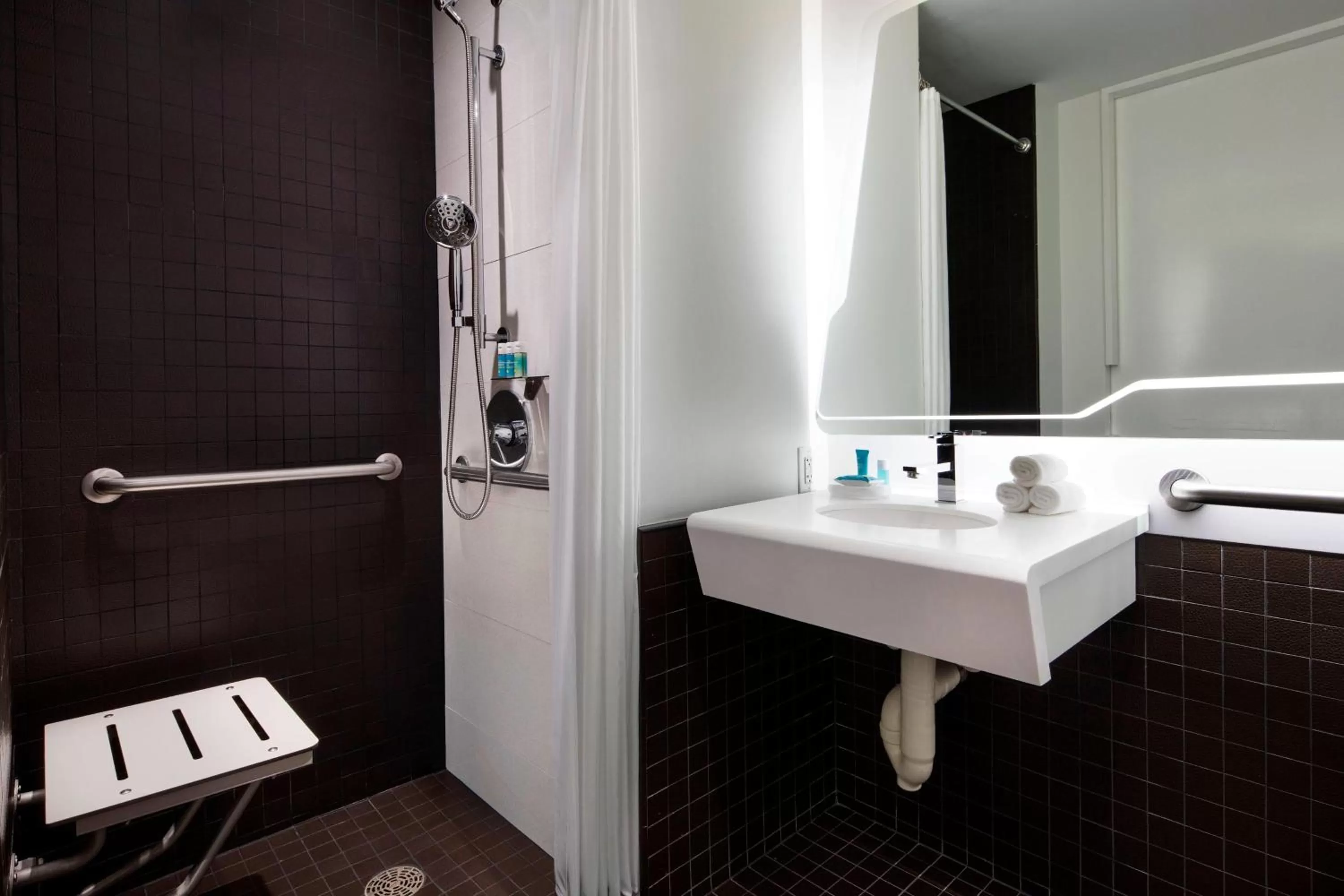 Bathroom in The Washington Hotel NYC