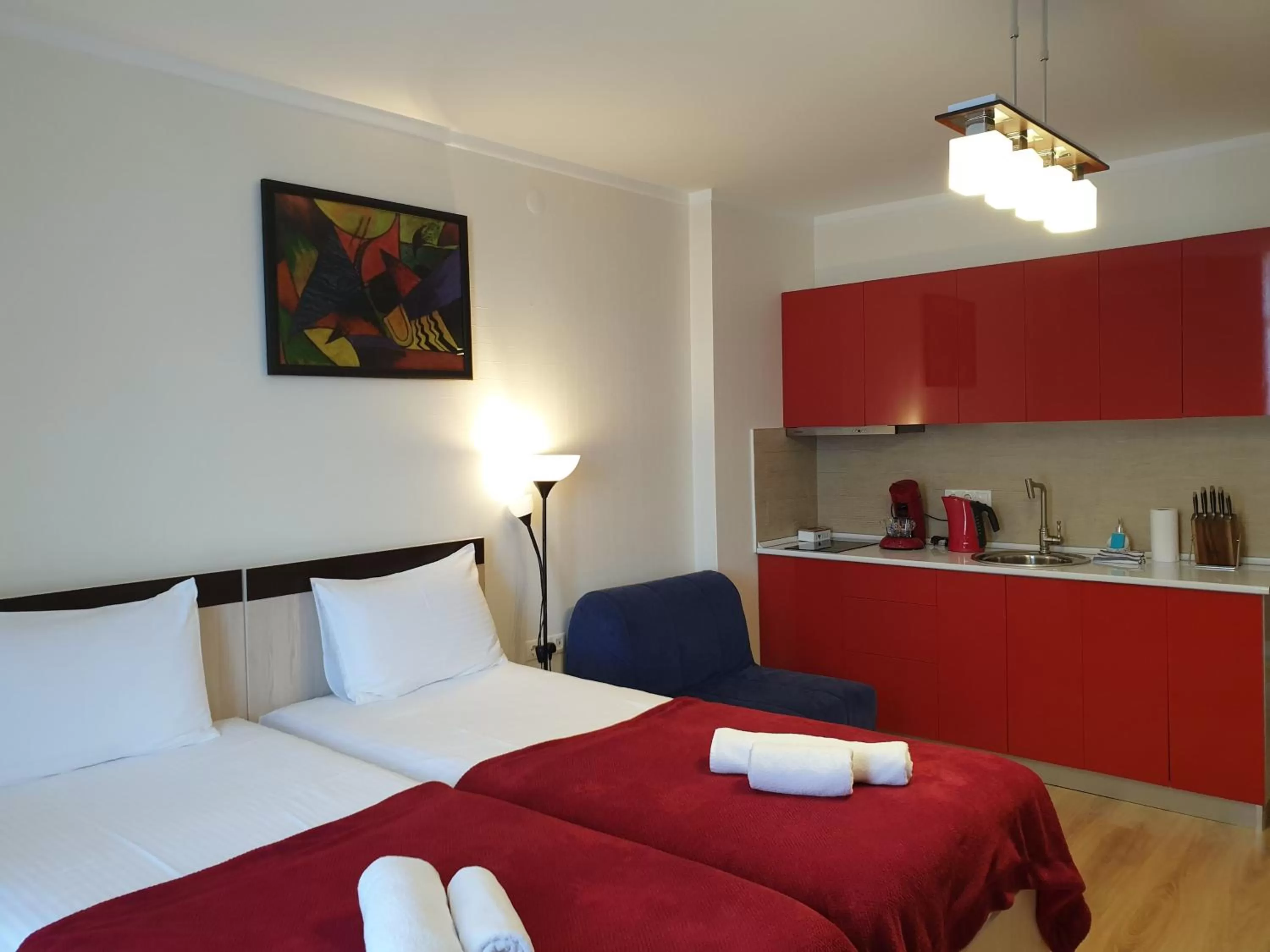 Bedroom in Aparthotel Holiday Lux Batumi