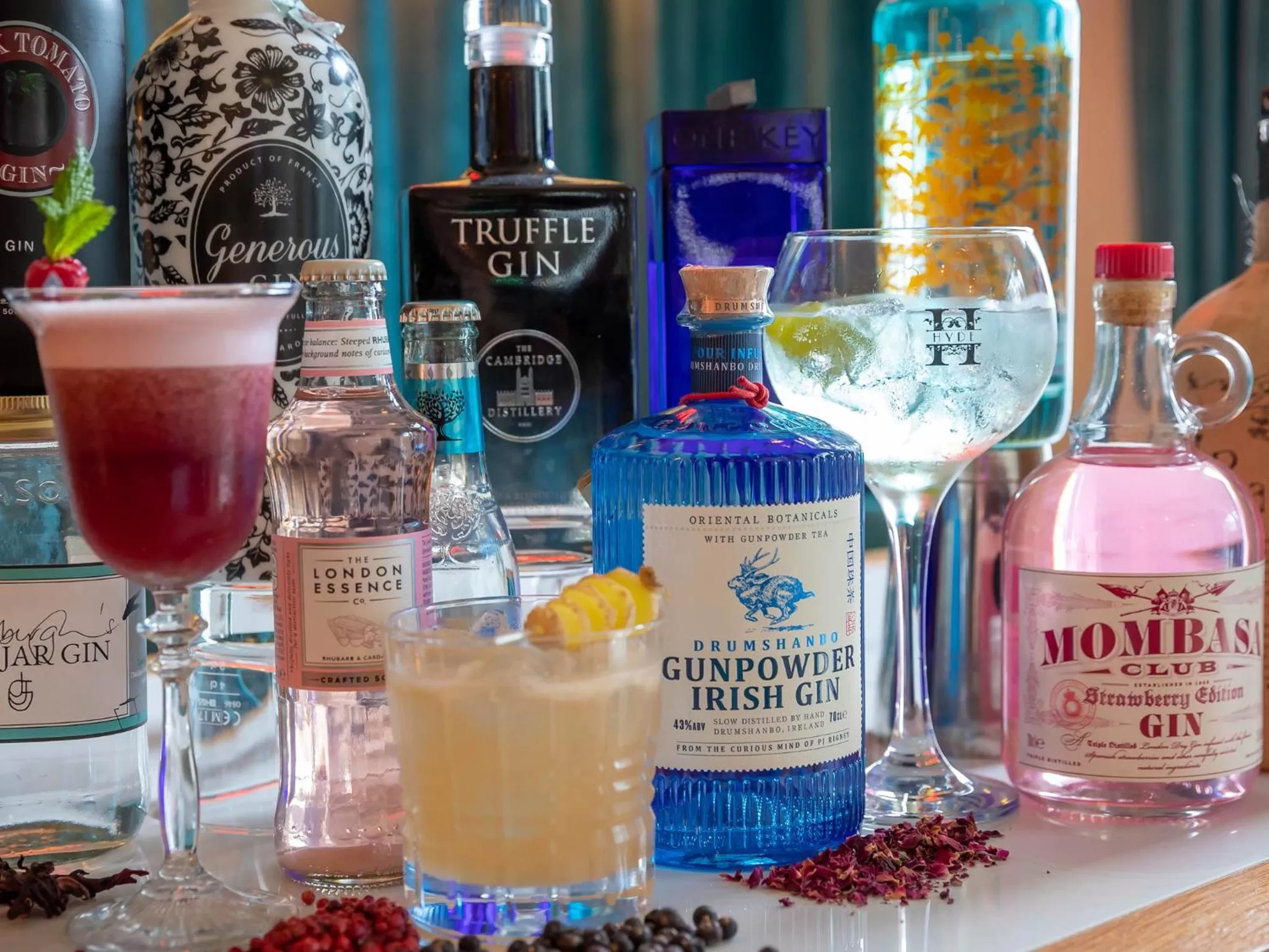 Alcoholic drinks in Forster Court Hotel