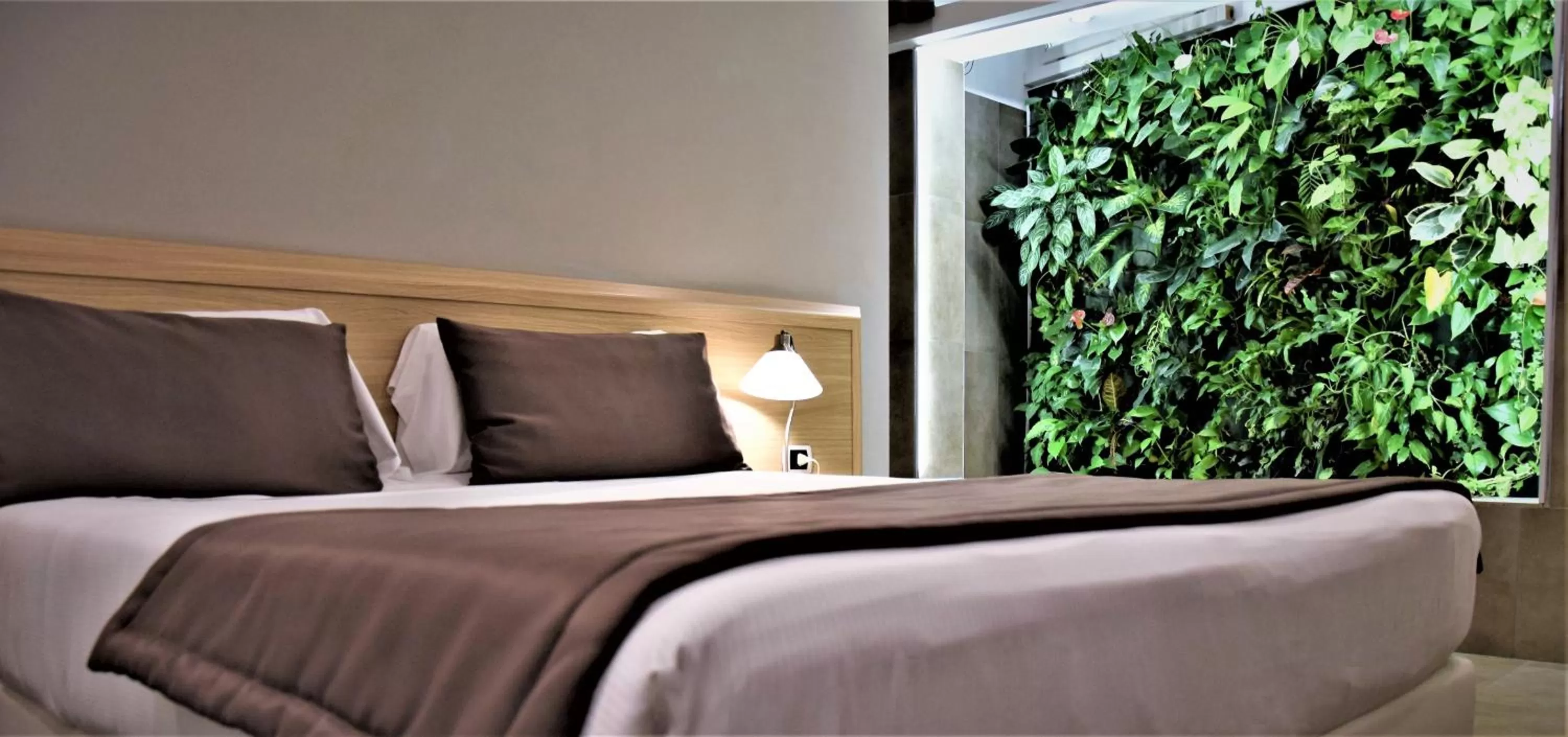 Bed in Hotel Paolo II