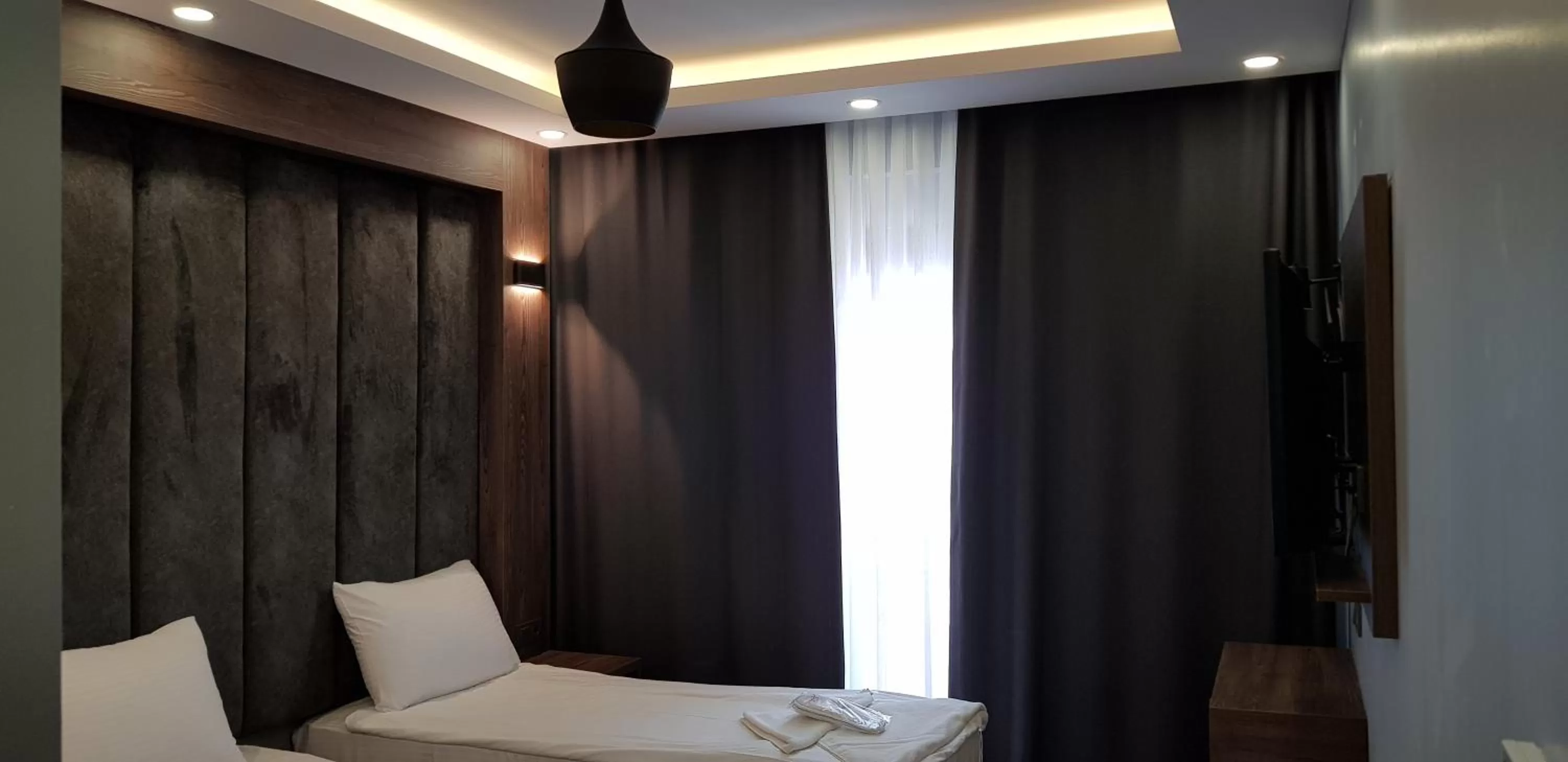 Photo of the whole room, Bed in Basilissis Hotel