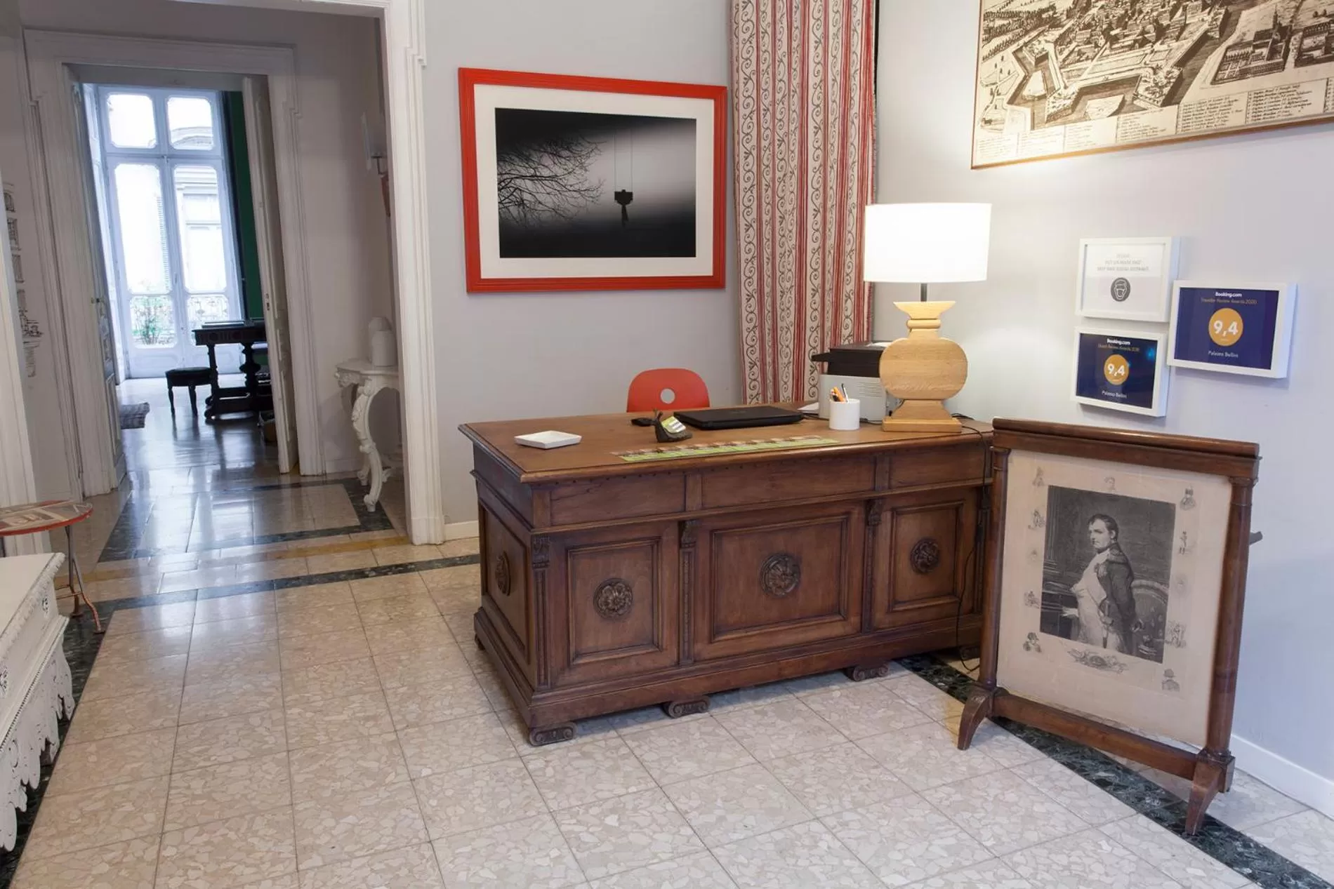 Lobby or reception in Palazzo Bellini