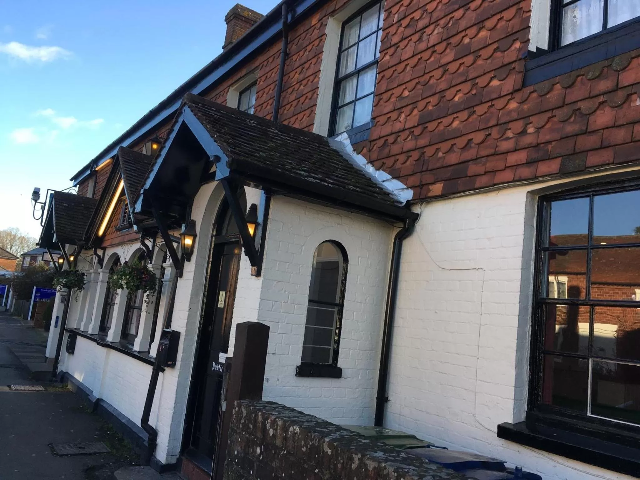 Property building in The White Hart pub and rooms