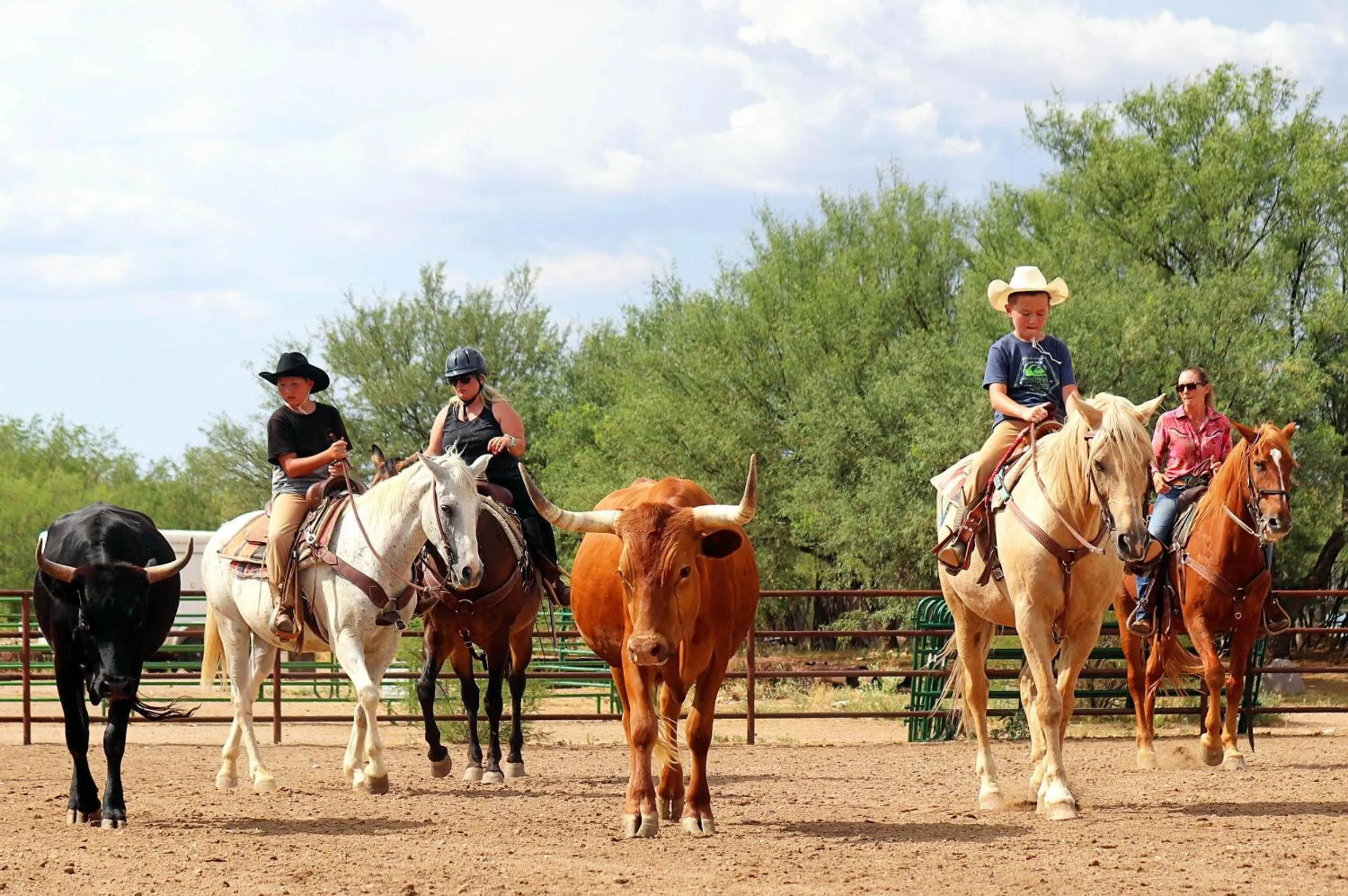 Horse-riding in Tombstone Monument Guest Ranch