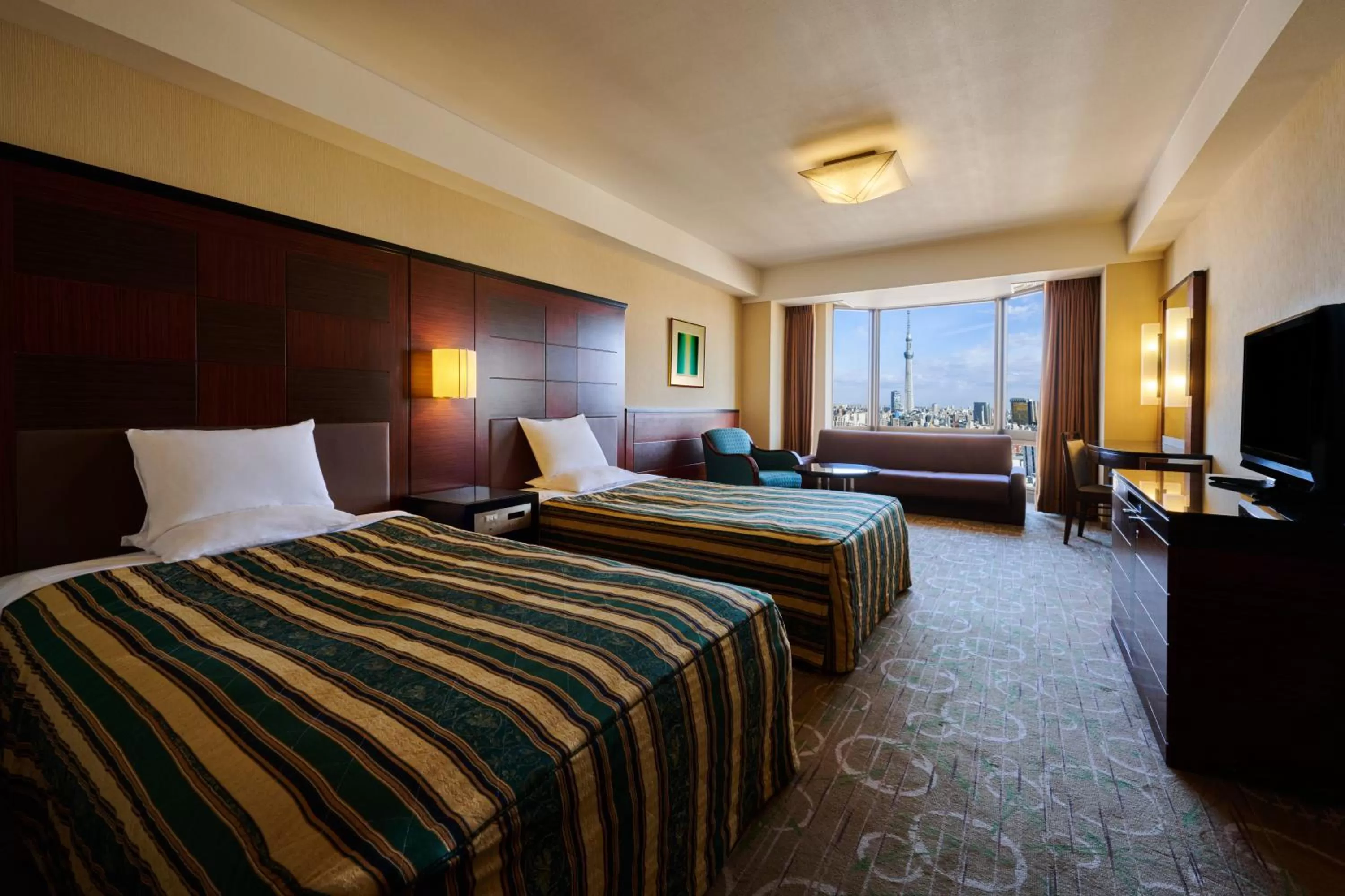 Photo of the whole room, Bed in Asakusa View Hotel