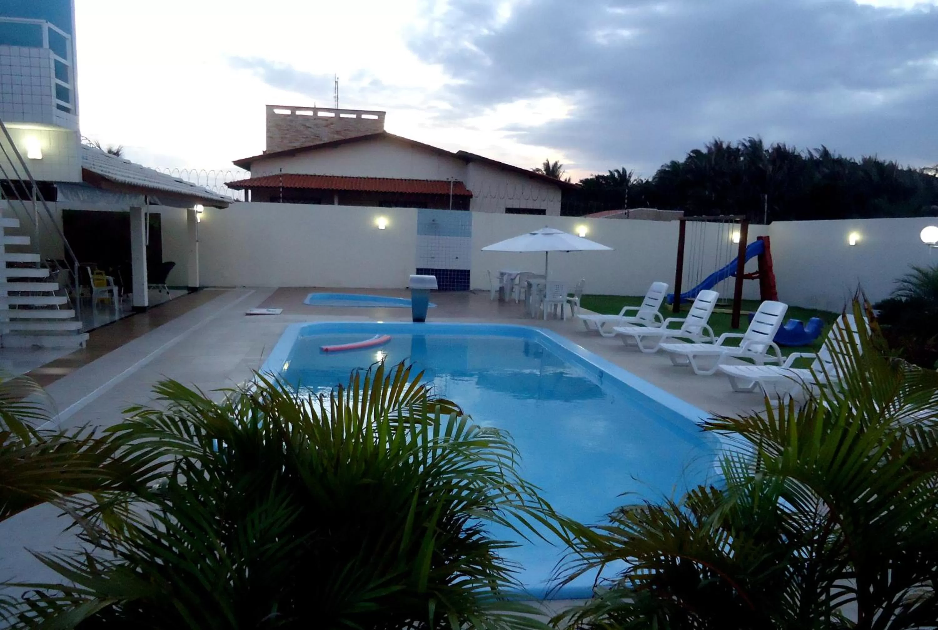 Pool view in Hotel Adventure São Luís