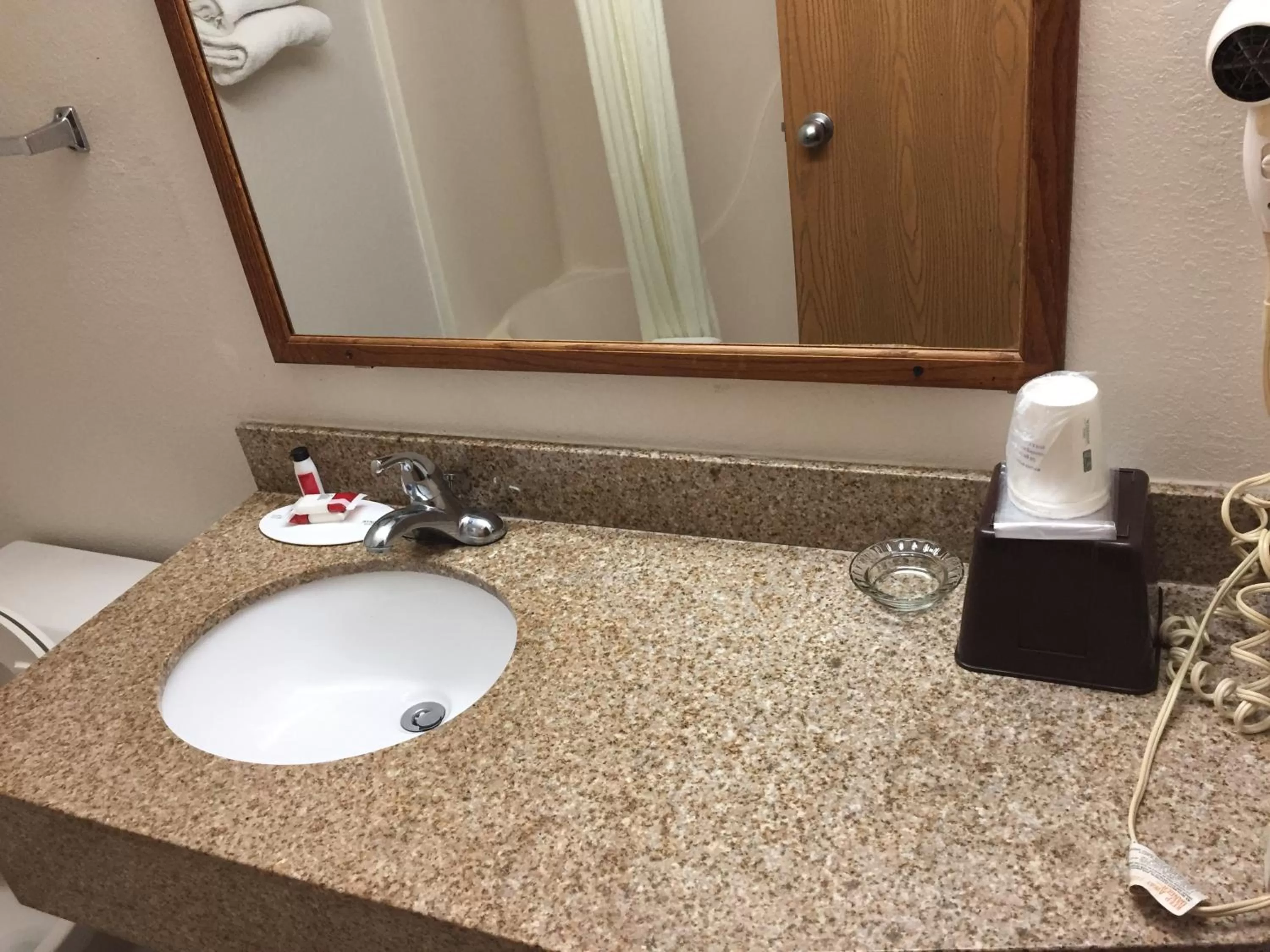 Bathroom in Super 8 by Wyndham College Station