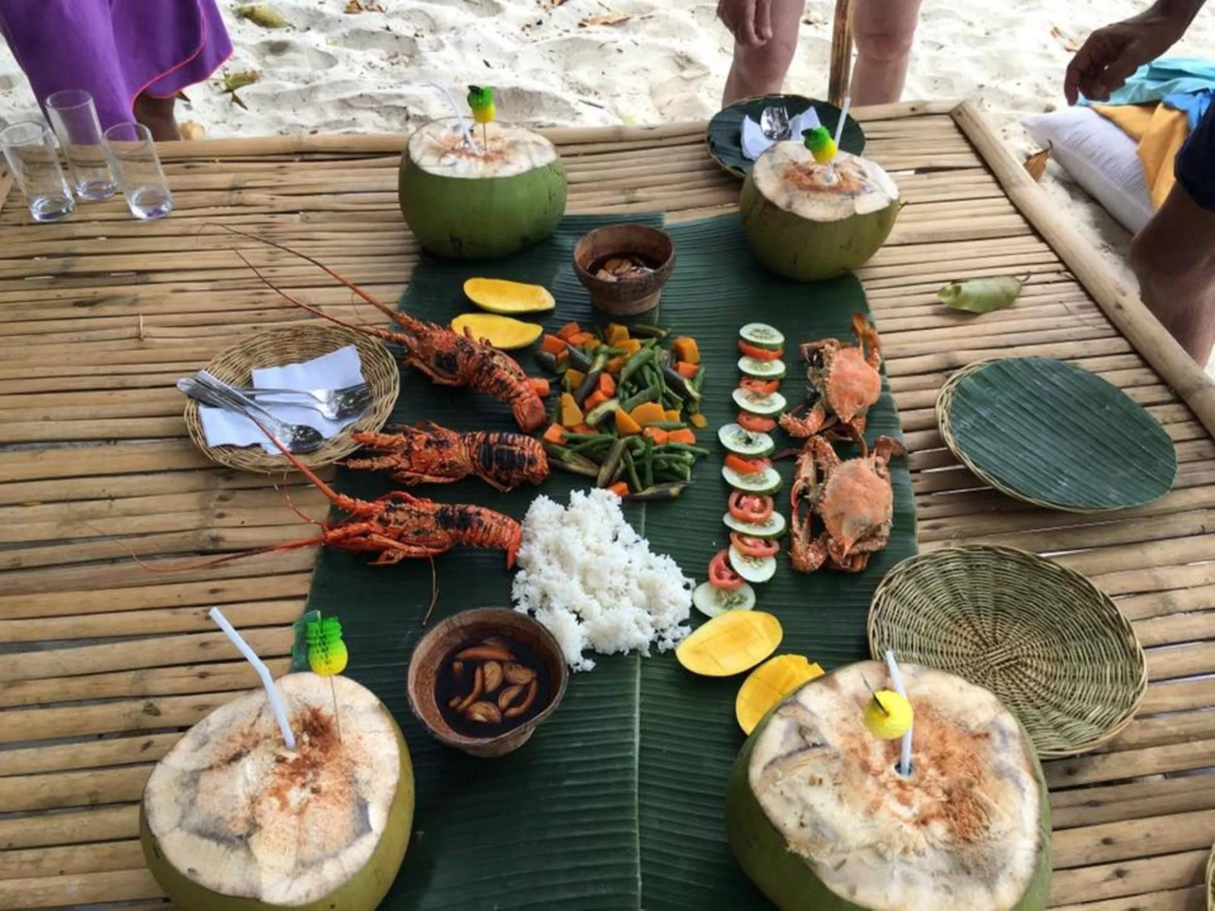 Property building, Food in Prince John beachfront cottages and Restaurant