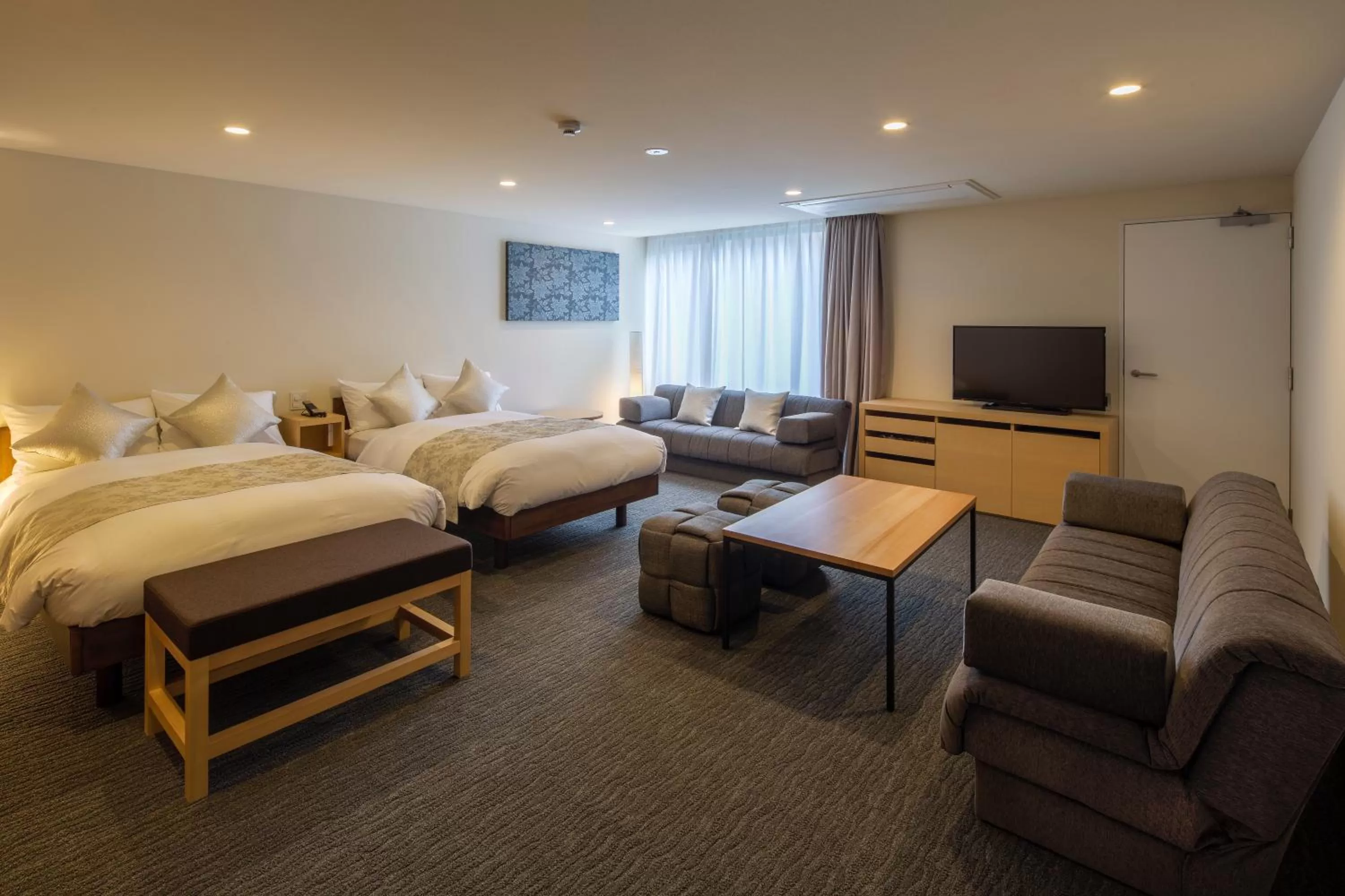 Bed in Villa Sanjomuromachi KYOTO