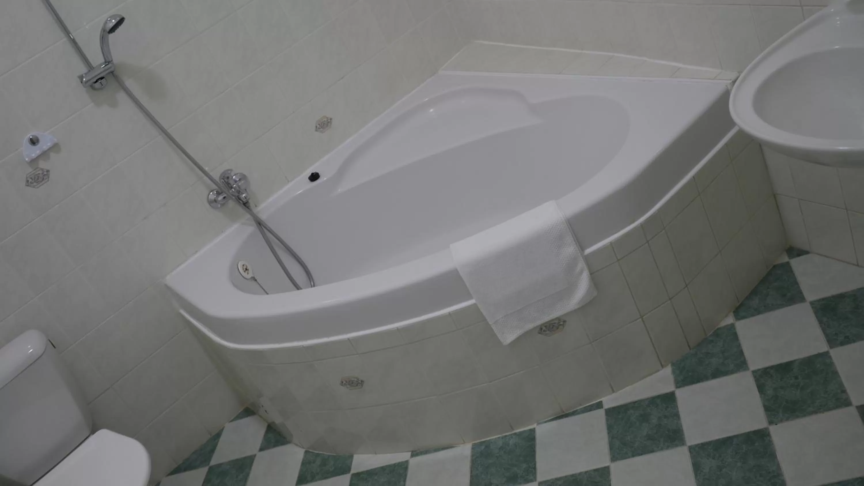 Bathroom in Hotel Bílý Koníček