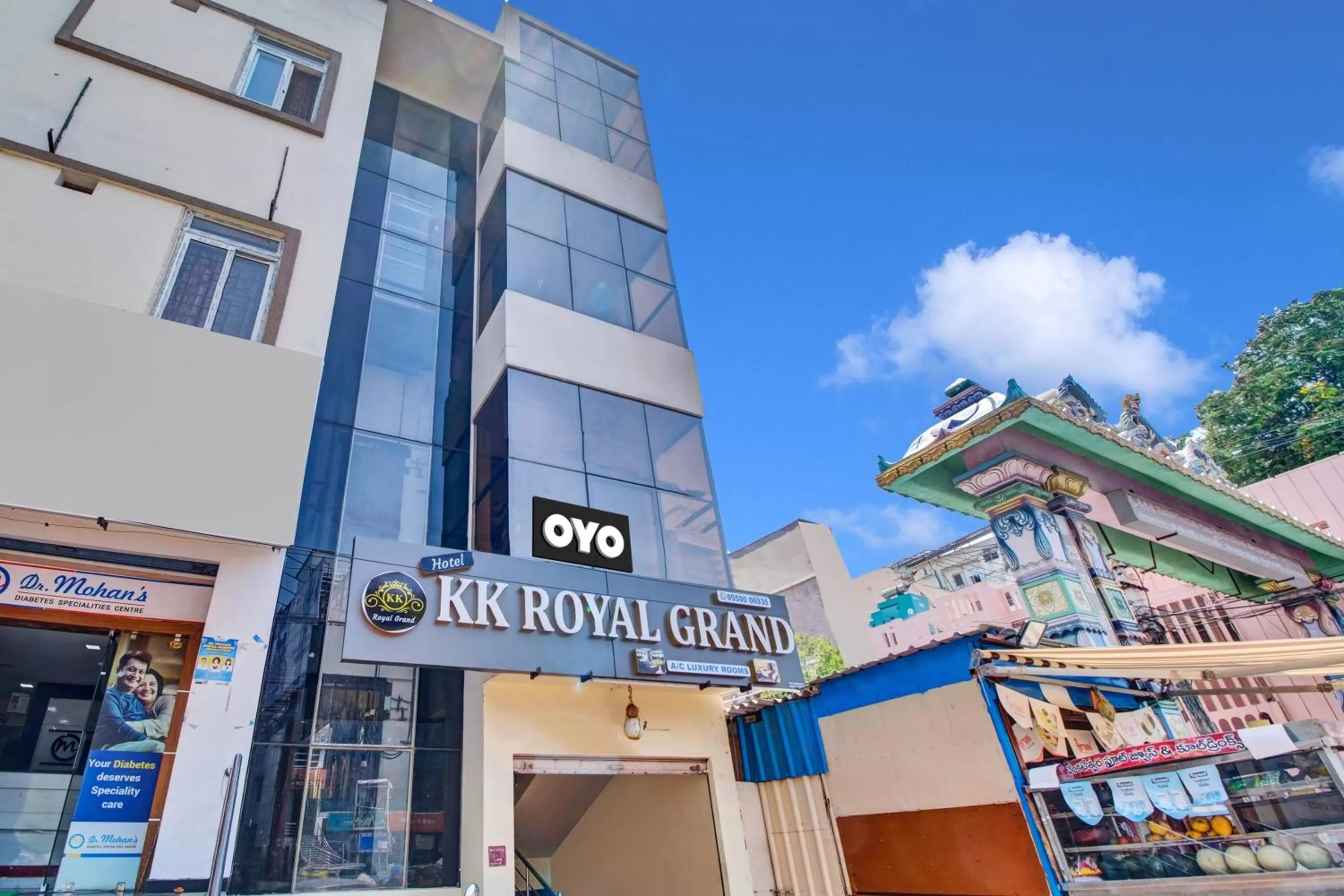 Facade/entrance, Property Building in OYO Flagship Kk Royal Grand