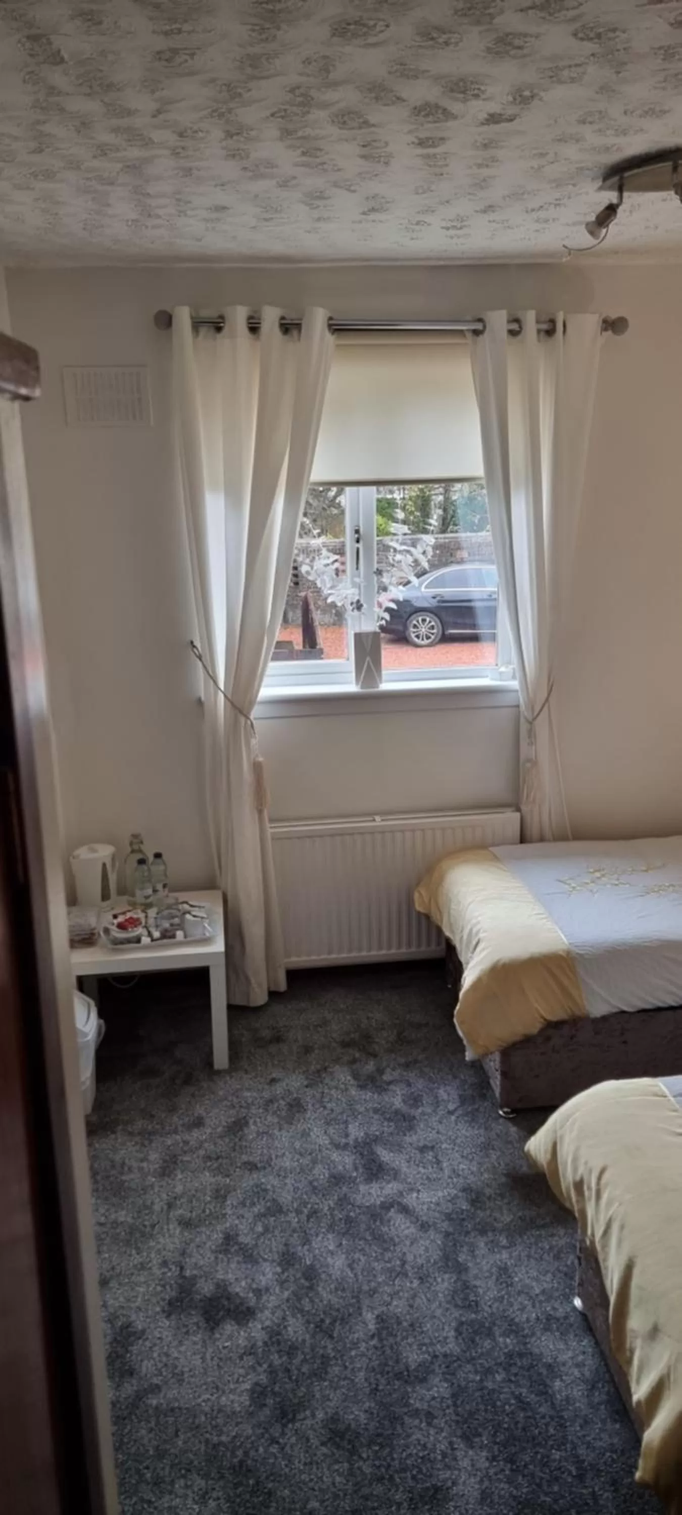 Bed in Glenfern Guest House and a separate Cottage with its own private hot tub