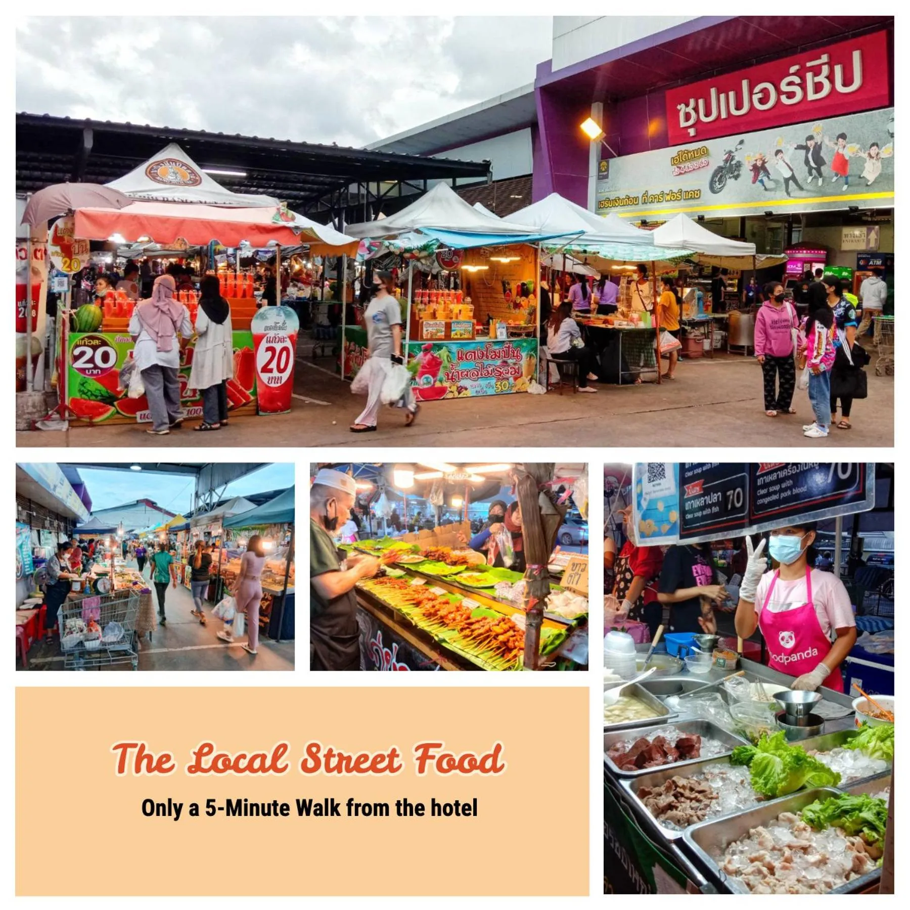 Nearby landmark in Ratana Hotel Rassada, PHUKET TOWN- SHA Extra Plus