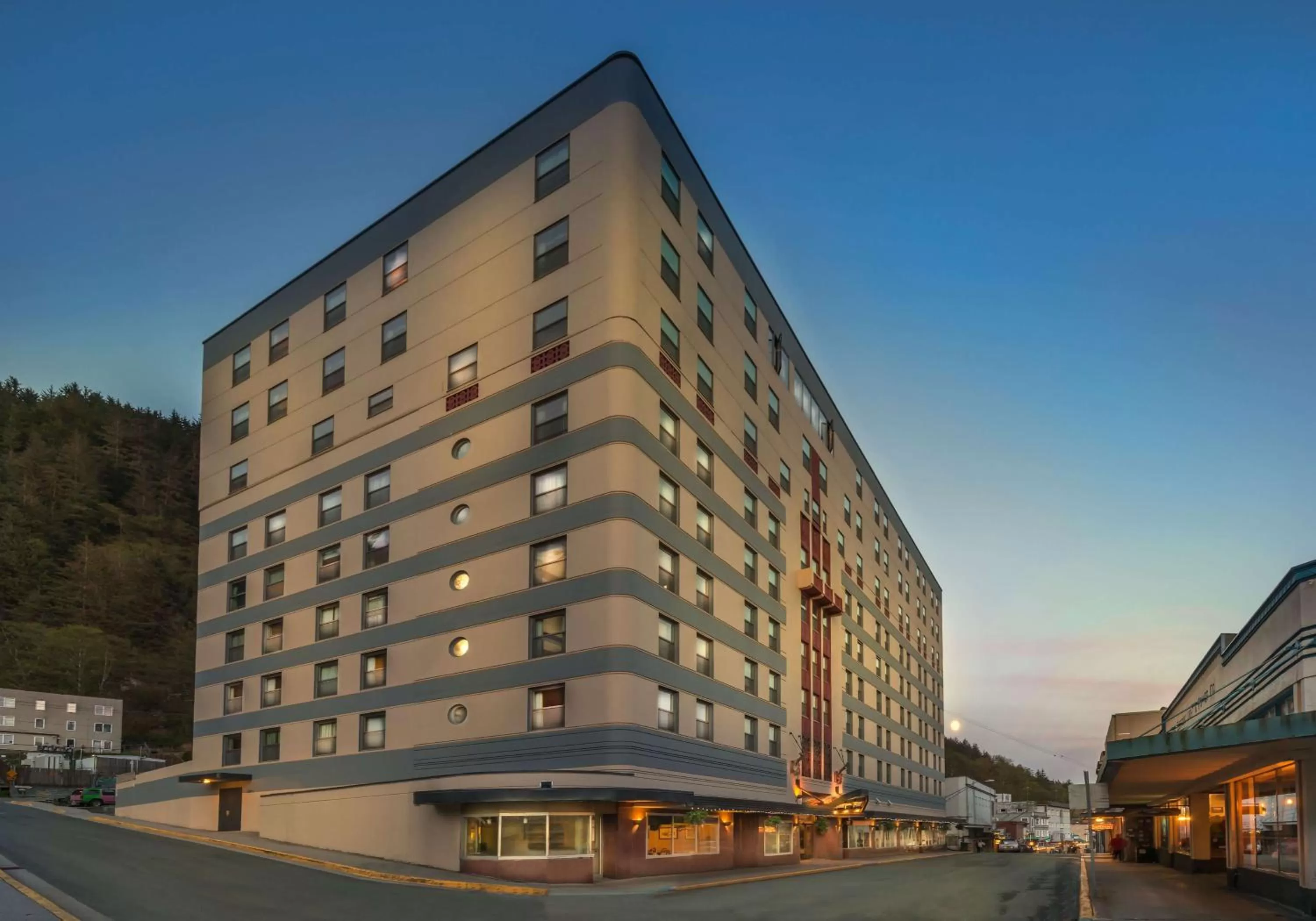 Property building in Baranof Downtown, BW Signature Collection