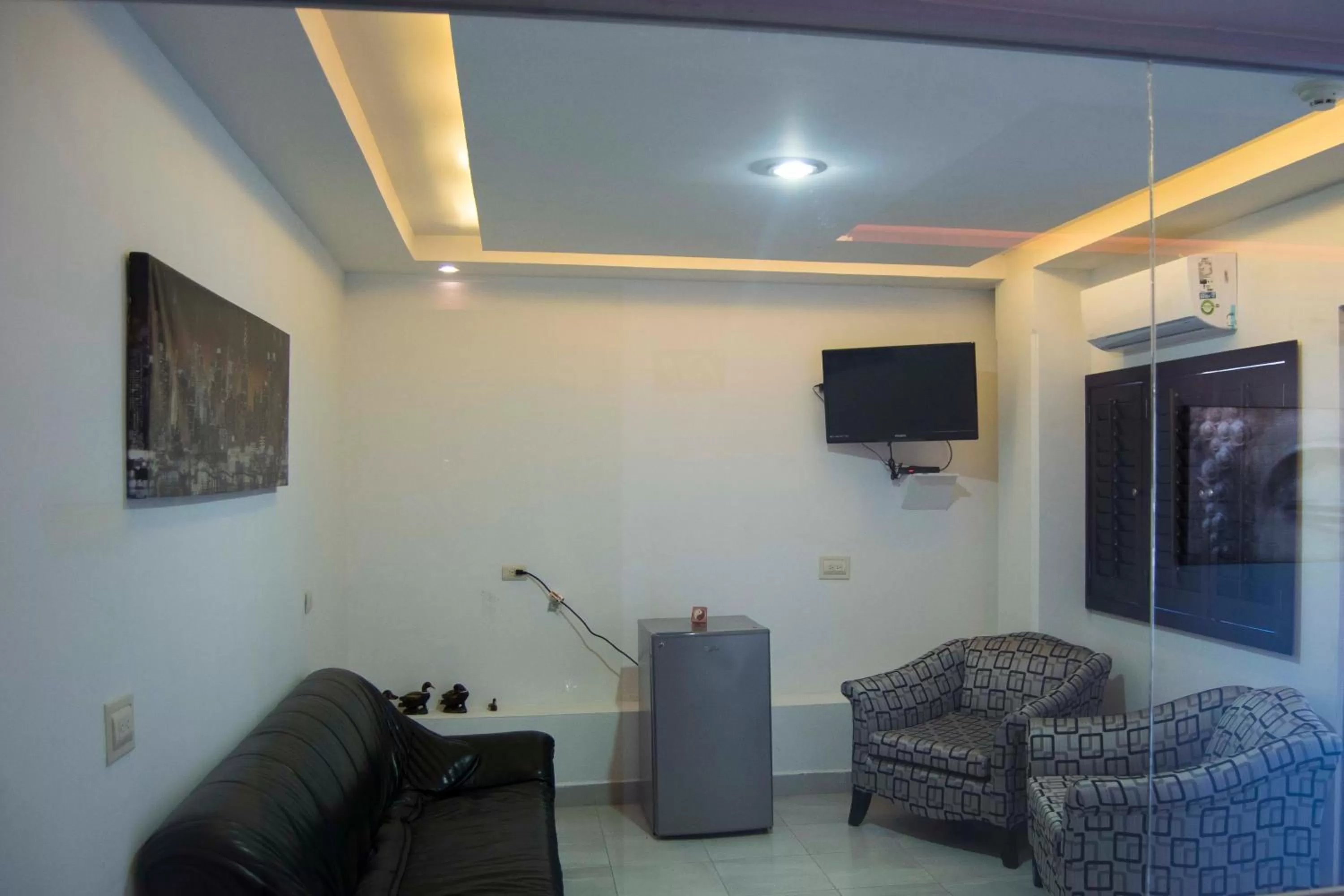 Living room in Hotel Onix Suites