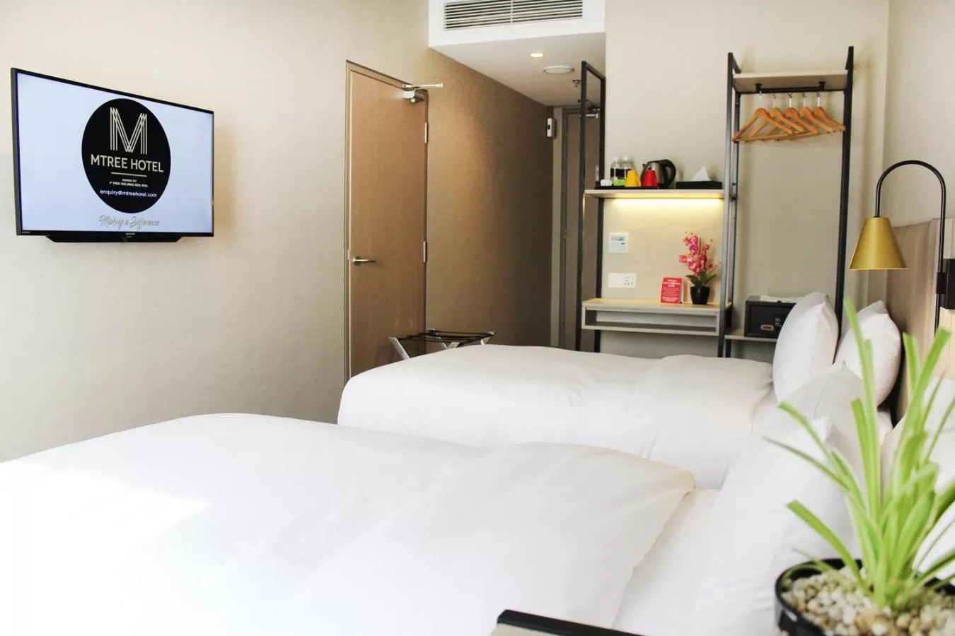 Bedroom in MTREE Hotel