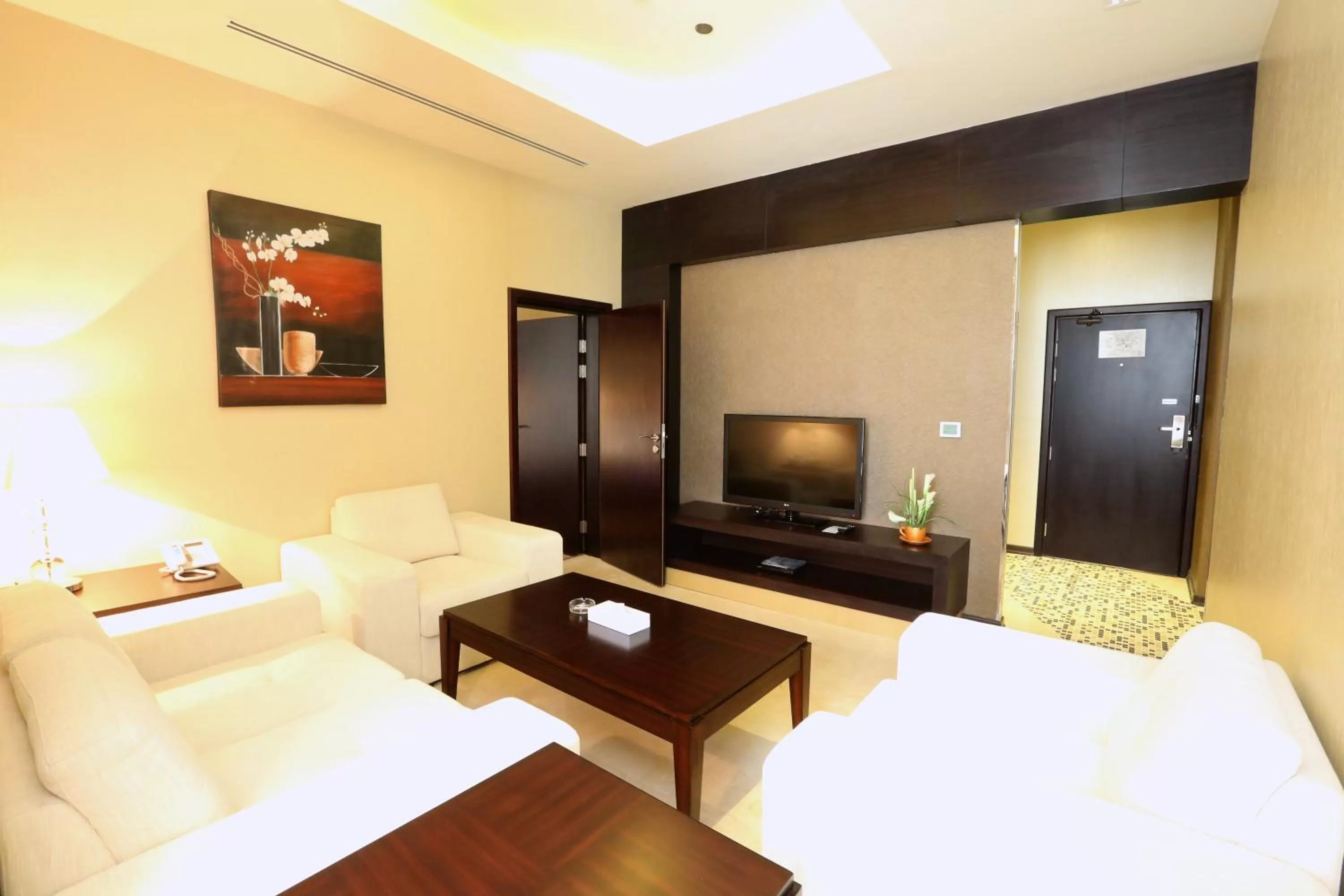 Living room, Bed in Nehal Hotel