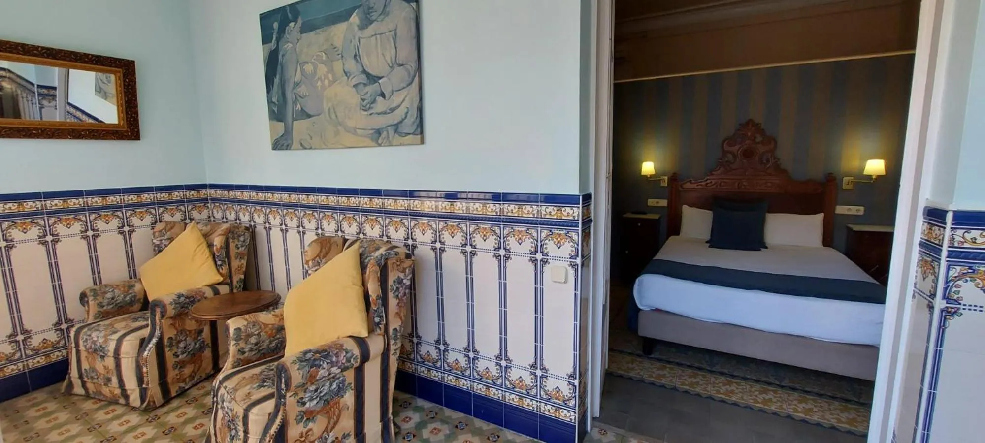 Photo of the whole room, Bed in Hotel Noucentista