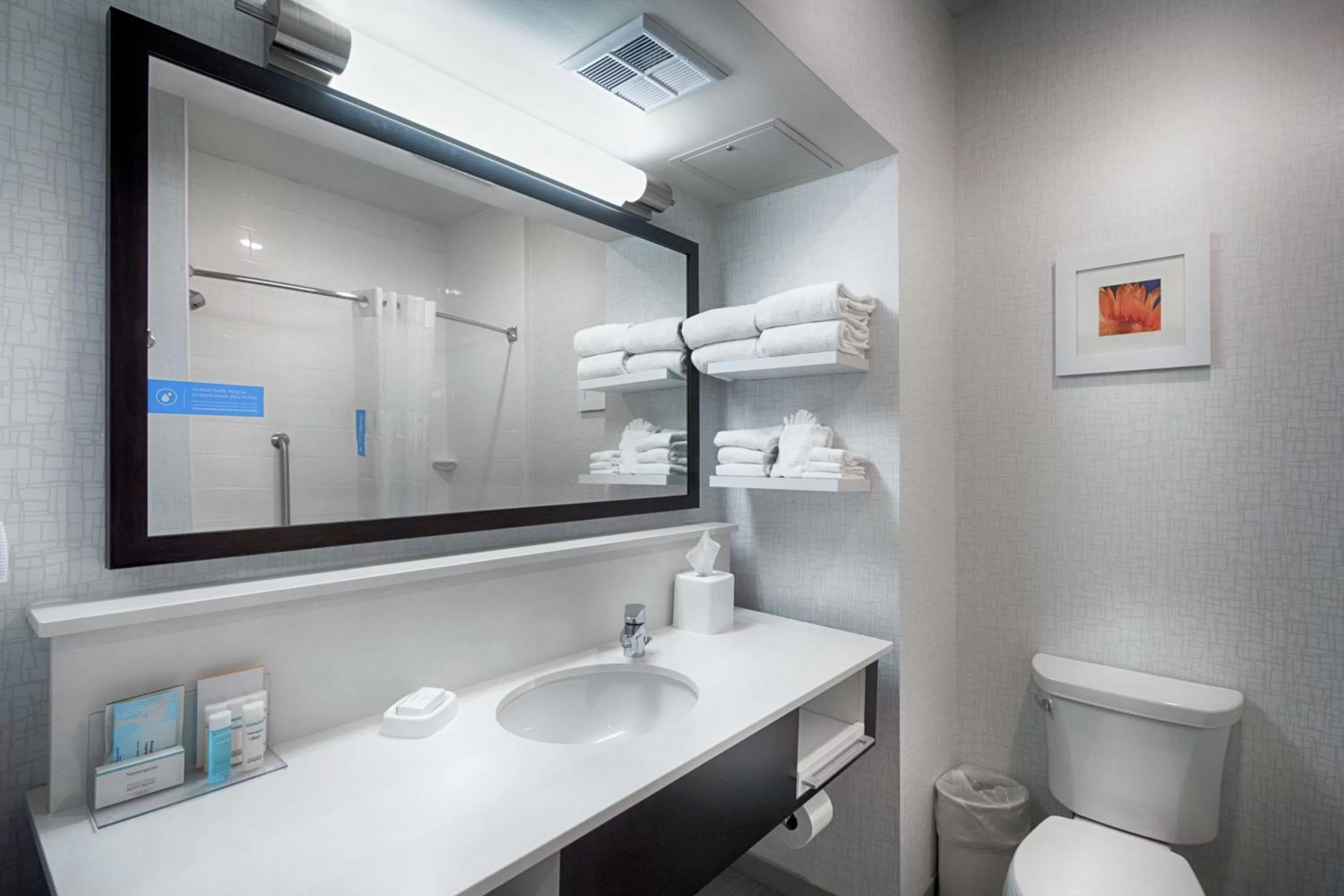 Bathroom in Hampton Inn Salina