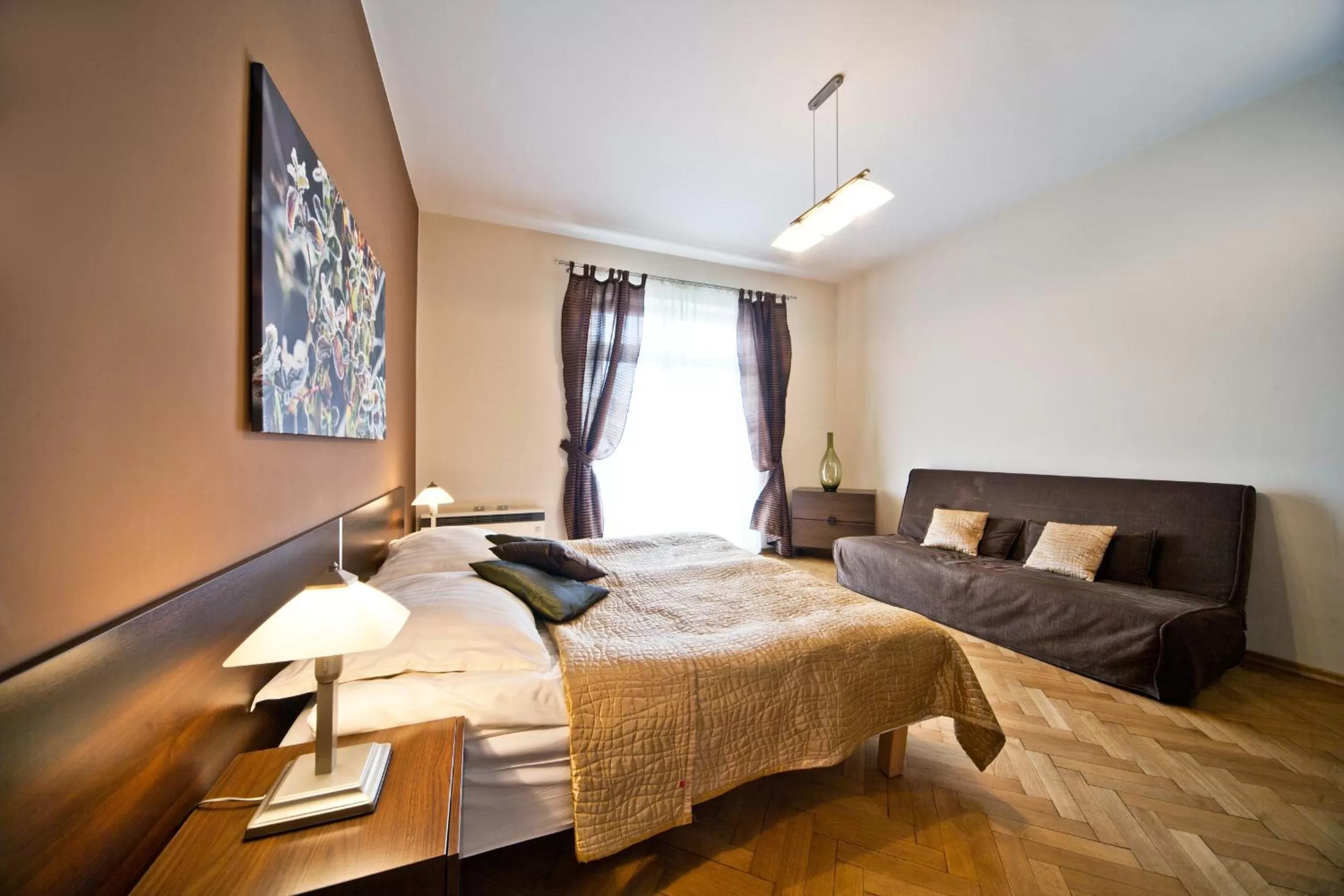 Photo of the whole room, Bed in 4Seasons﻿ Apartments Cracow
