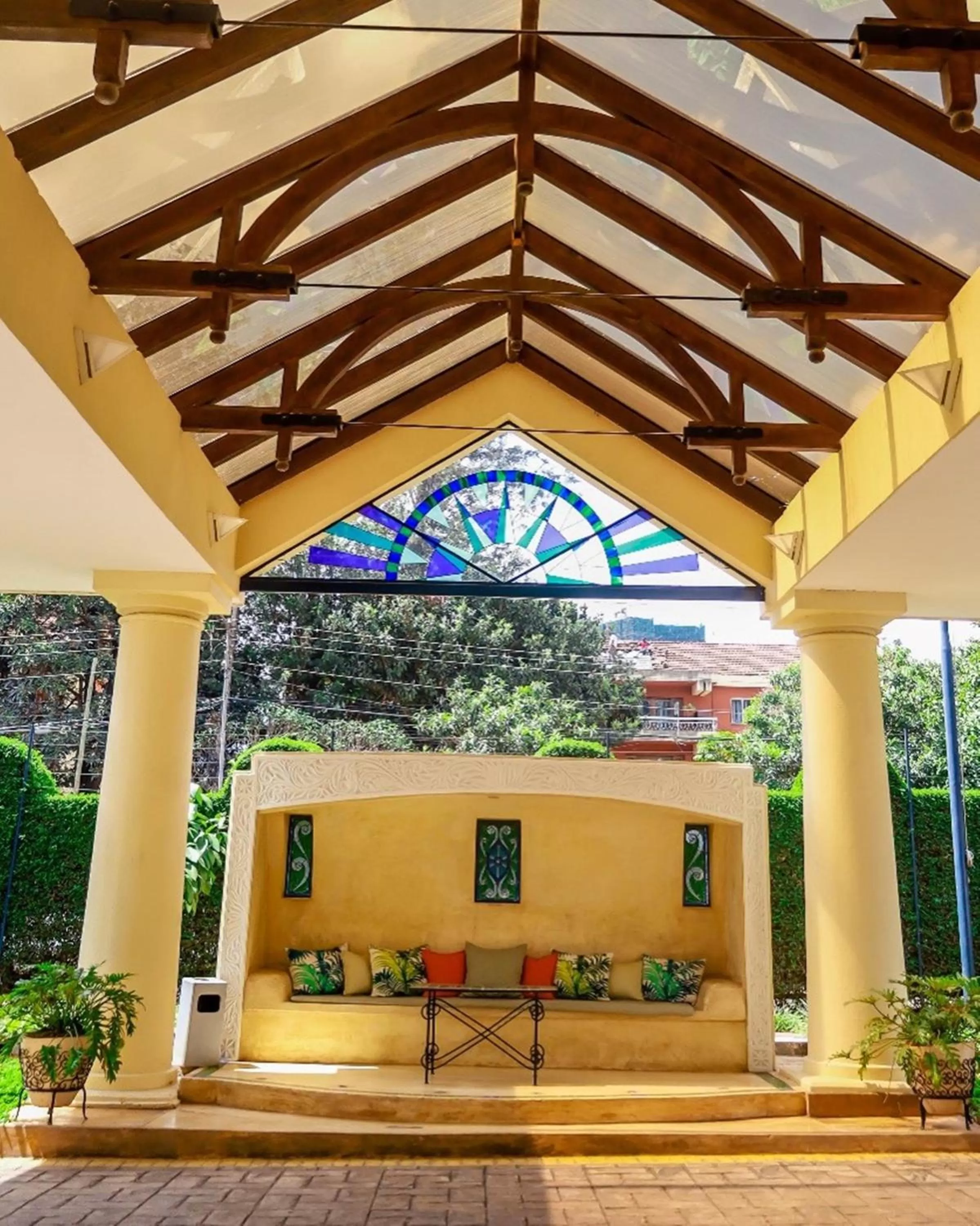 Facade/entrance in The Heron By Sarovar Portico India