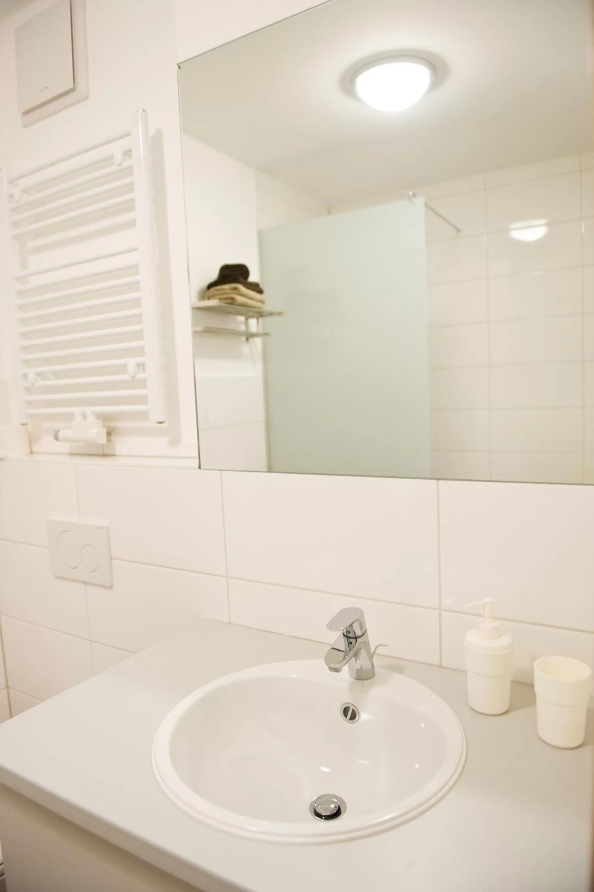 Bathroom in greenpartment Boardinghouse Neustadt