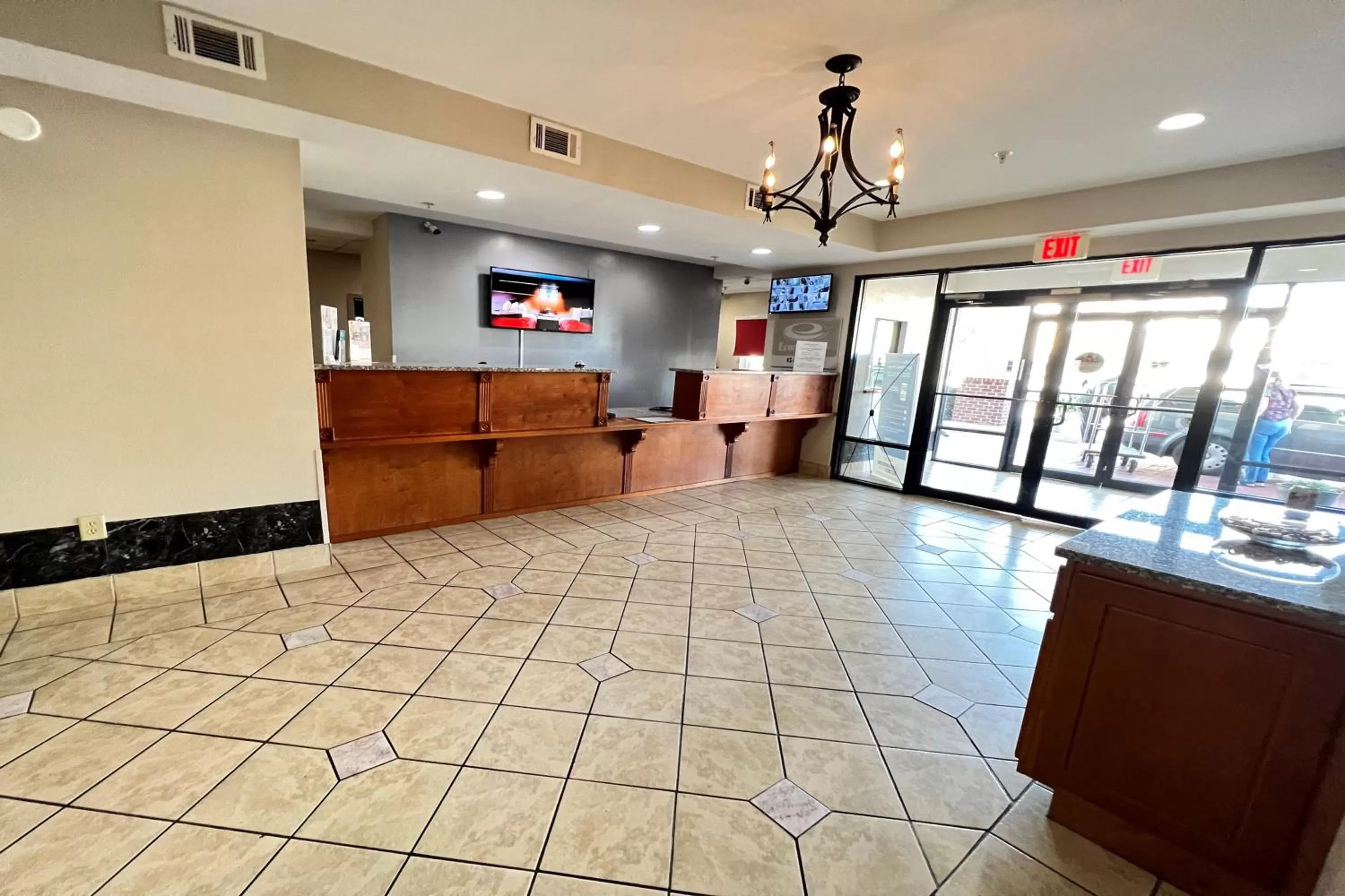 Lobby or reception in Econo Lodge Augusta West near Fort Gordon