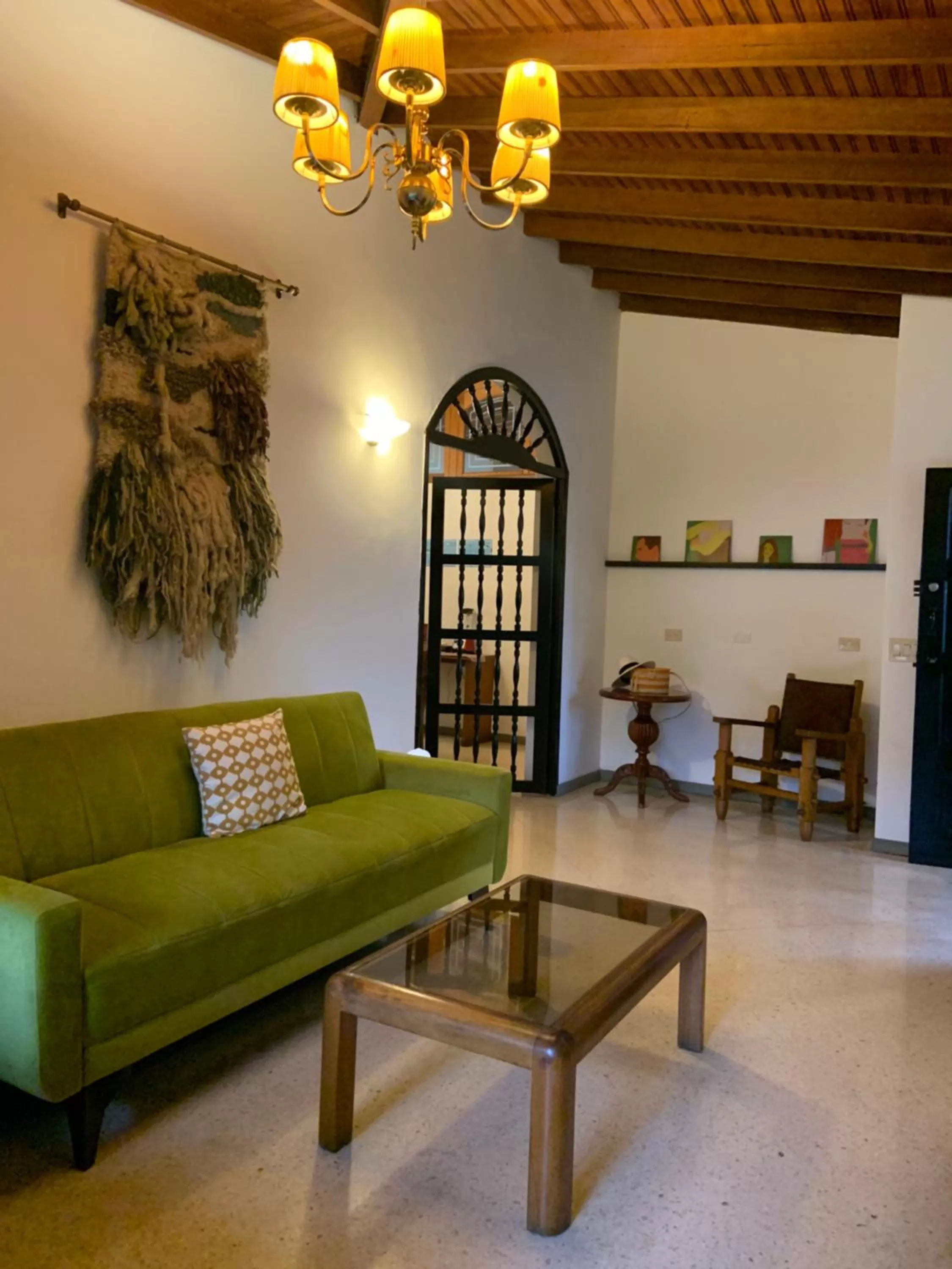 Living room in Casa Rosales