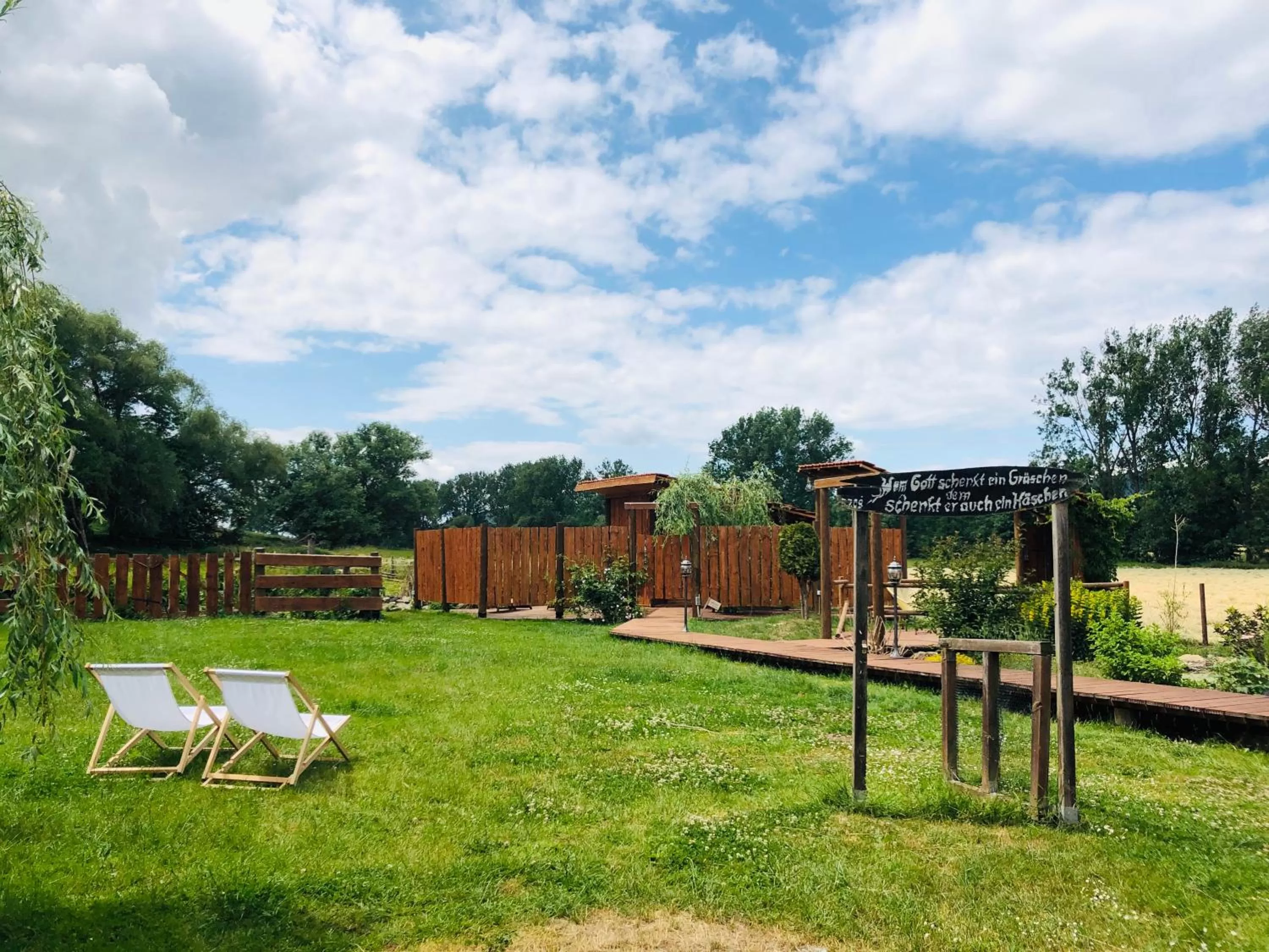 Garden in Hotel Weiße Mühle