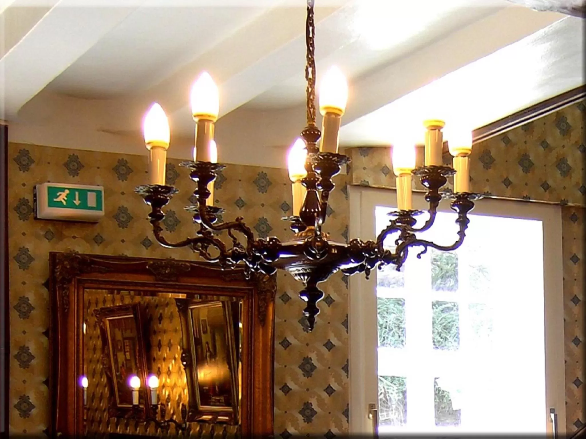 Decorative detail in Hotel Graf Rolshausen