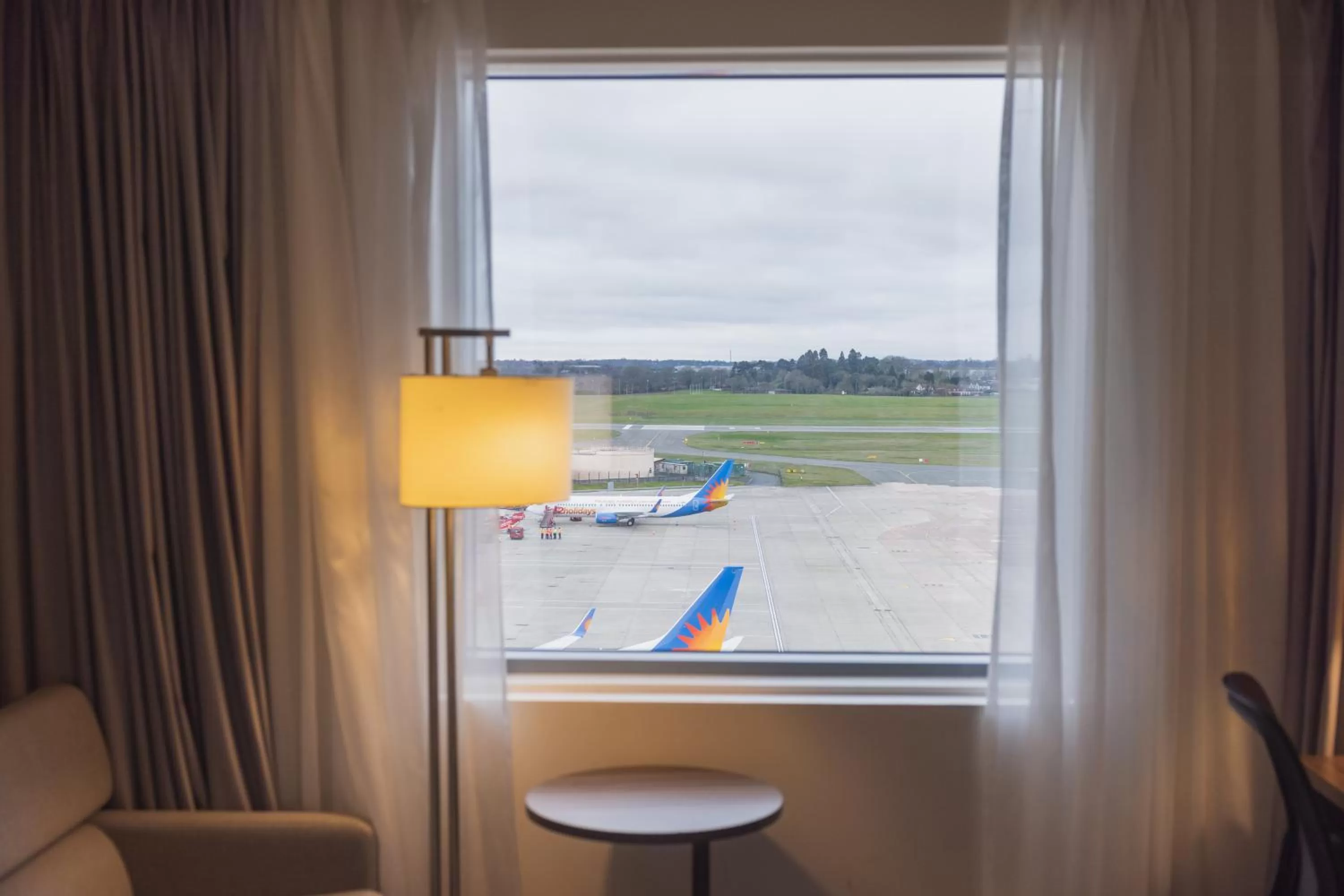 View (from property/room) in Hilton Garden Inn Birmingham Airport Uk