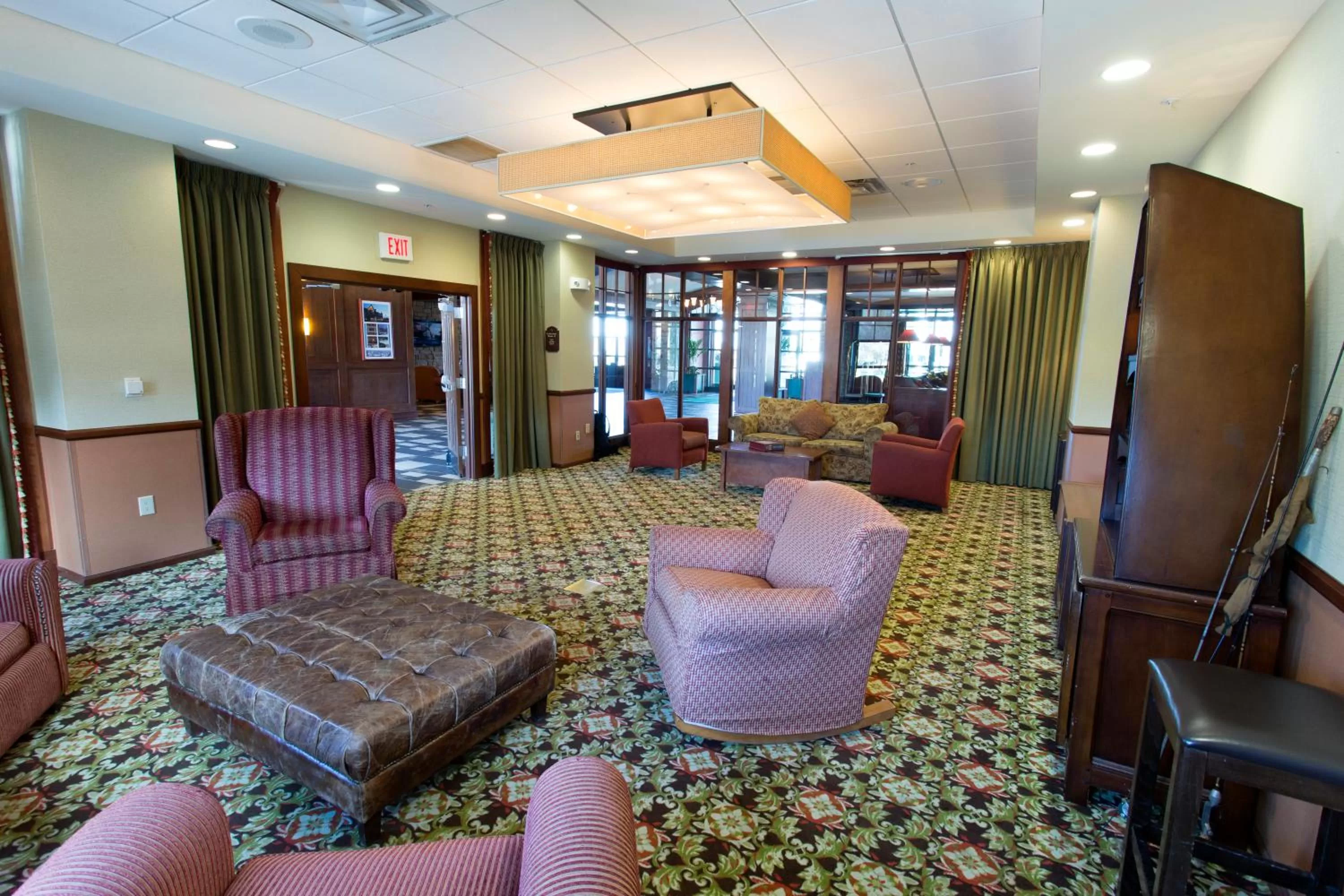 Communal lounge/ TV room in The Appalachian at Mountain Creek