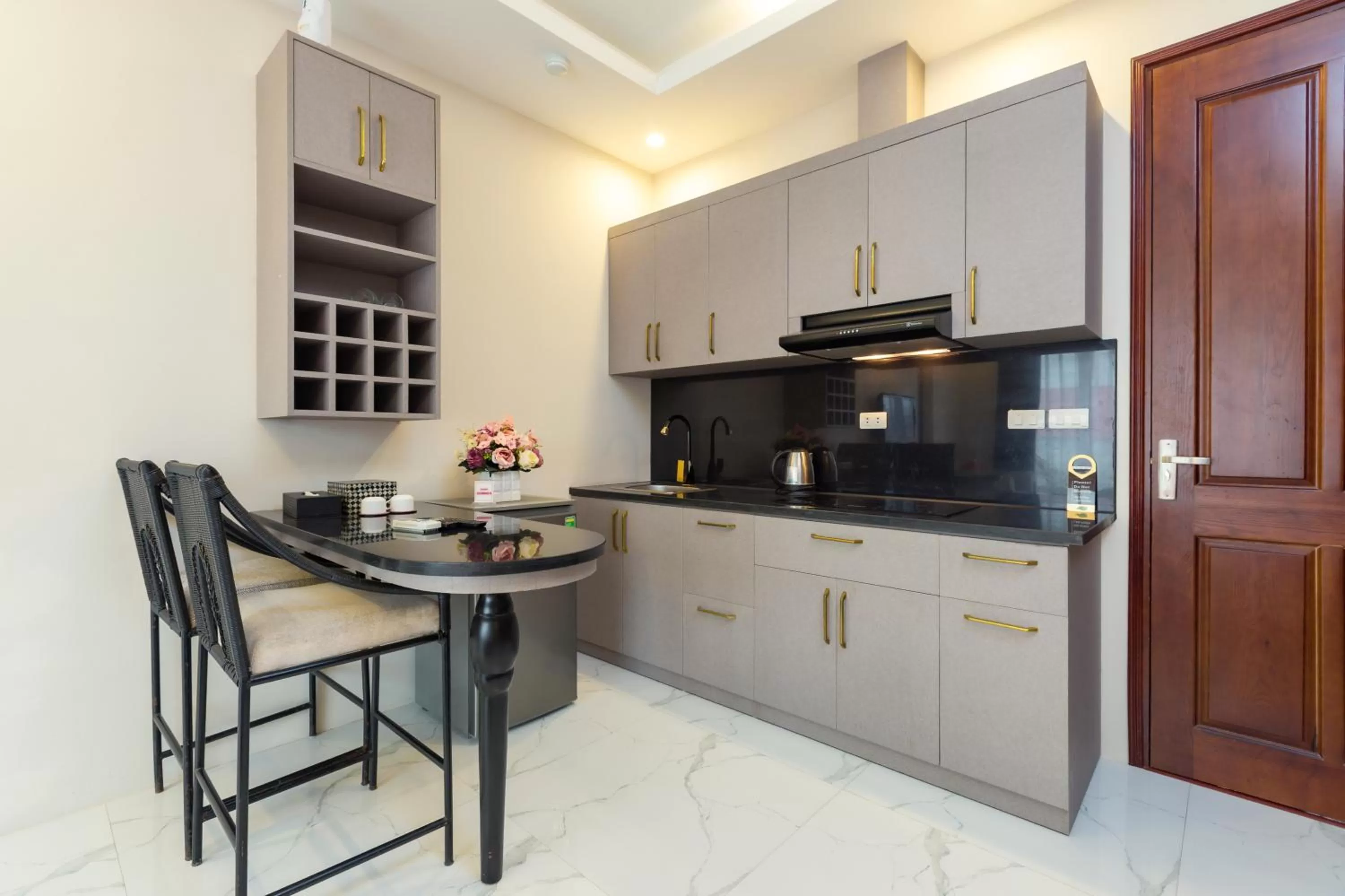 Kitchen or kitchenette, Kitchen/Kitchenette in Aisha HOTELS and APARTMENTS