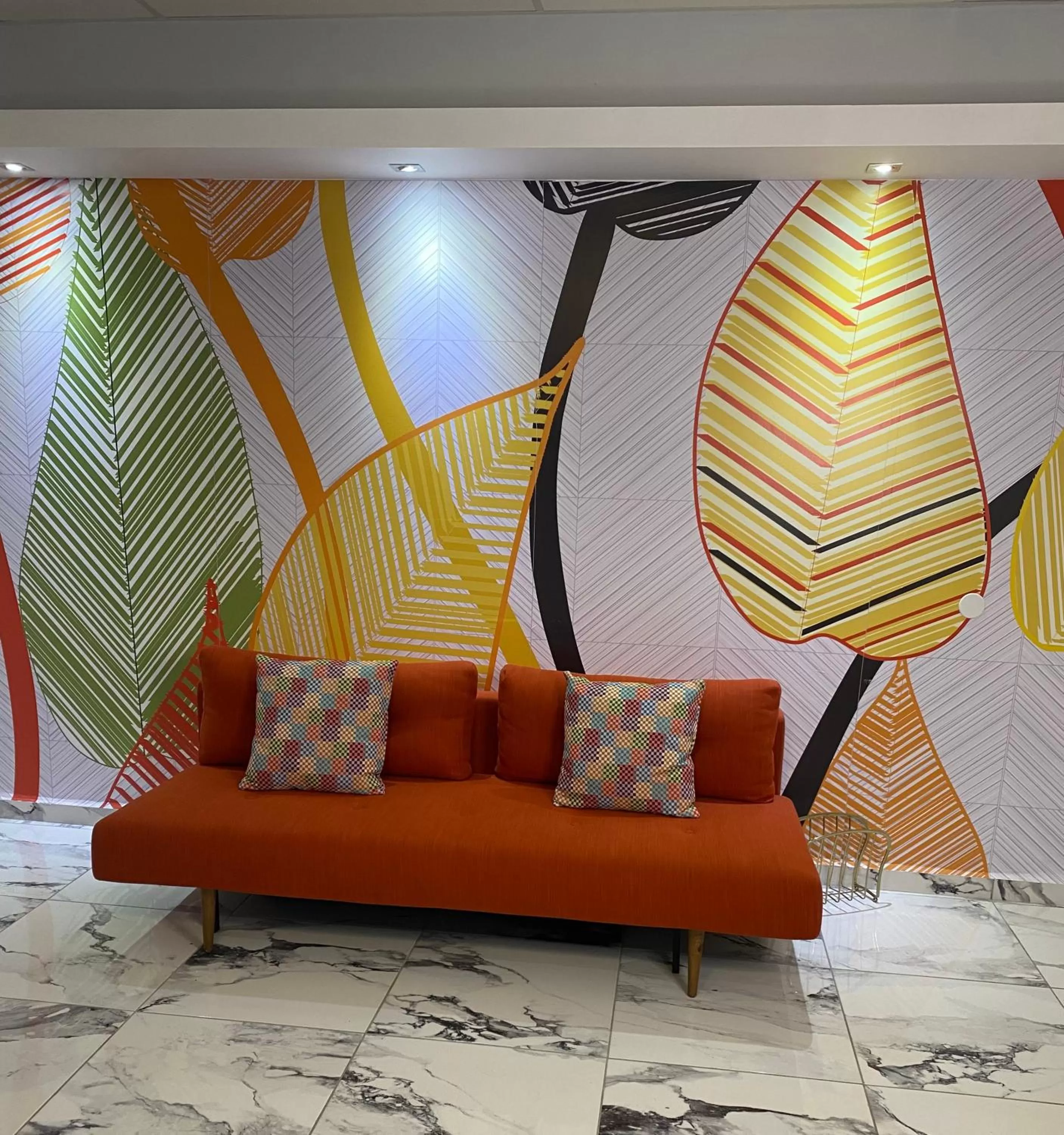 Decorative detail, Seating Area in Itza-Bella Suites