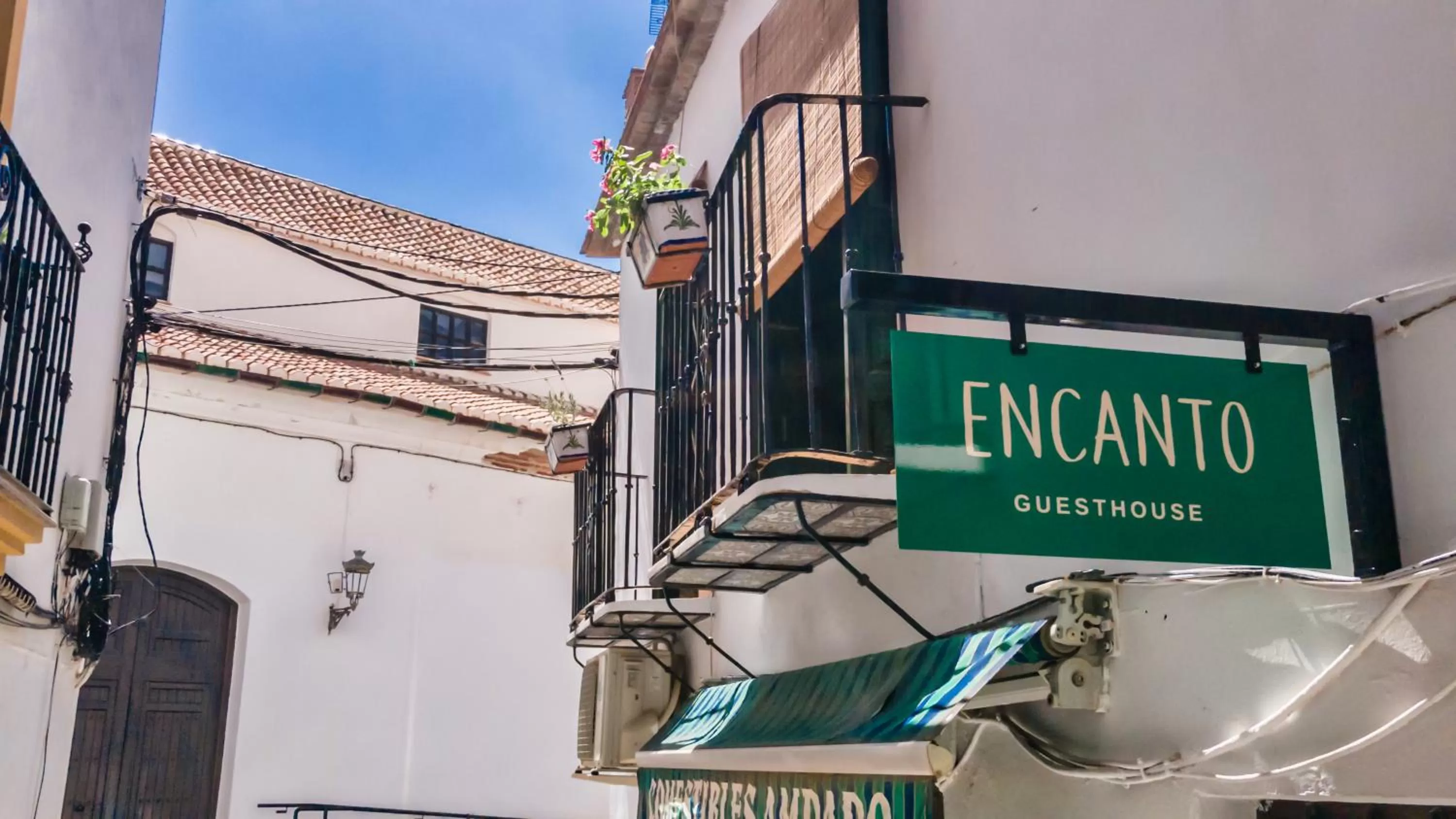 Property building in Encanto Guesthouse