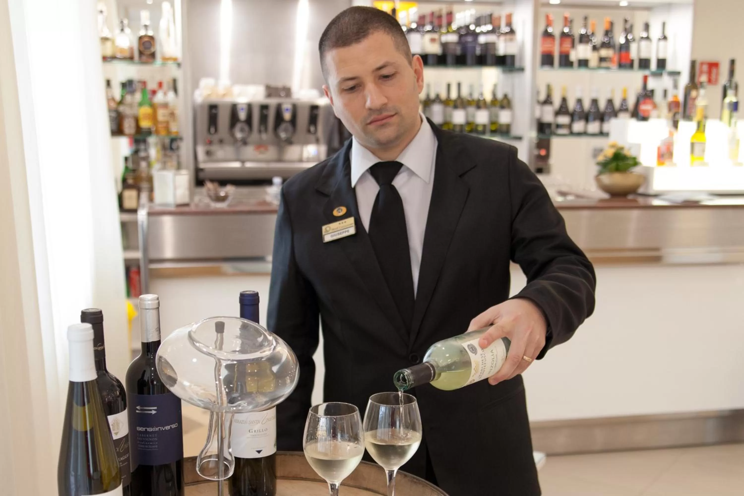 Lounge or bar in Hotel Costazzurra Museum & Spa