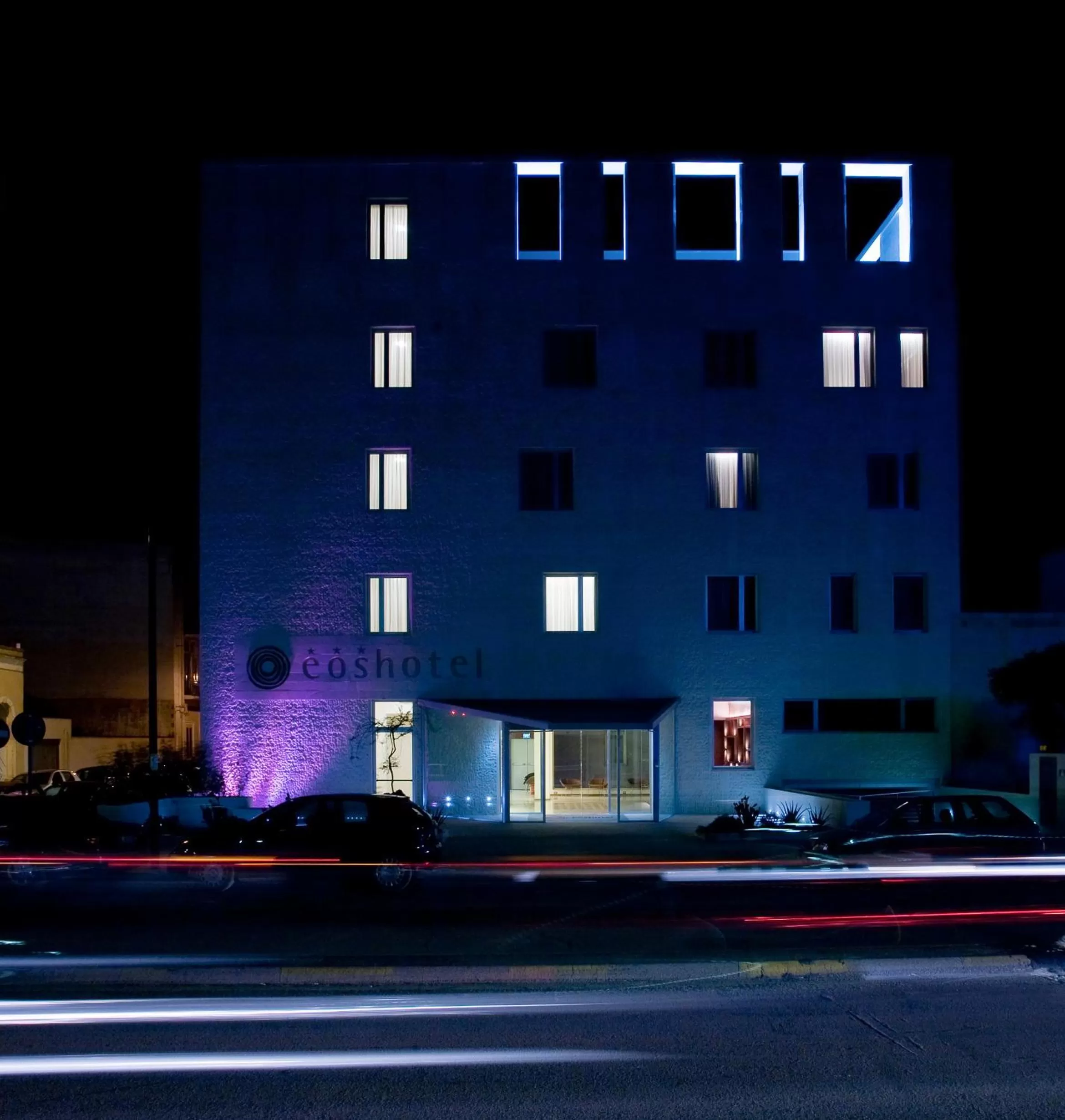 Facade/entrance in Eos Hotel