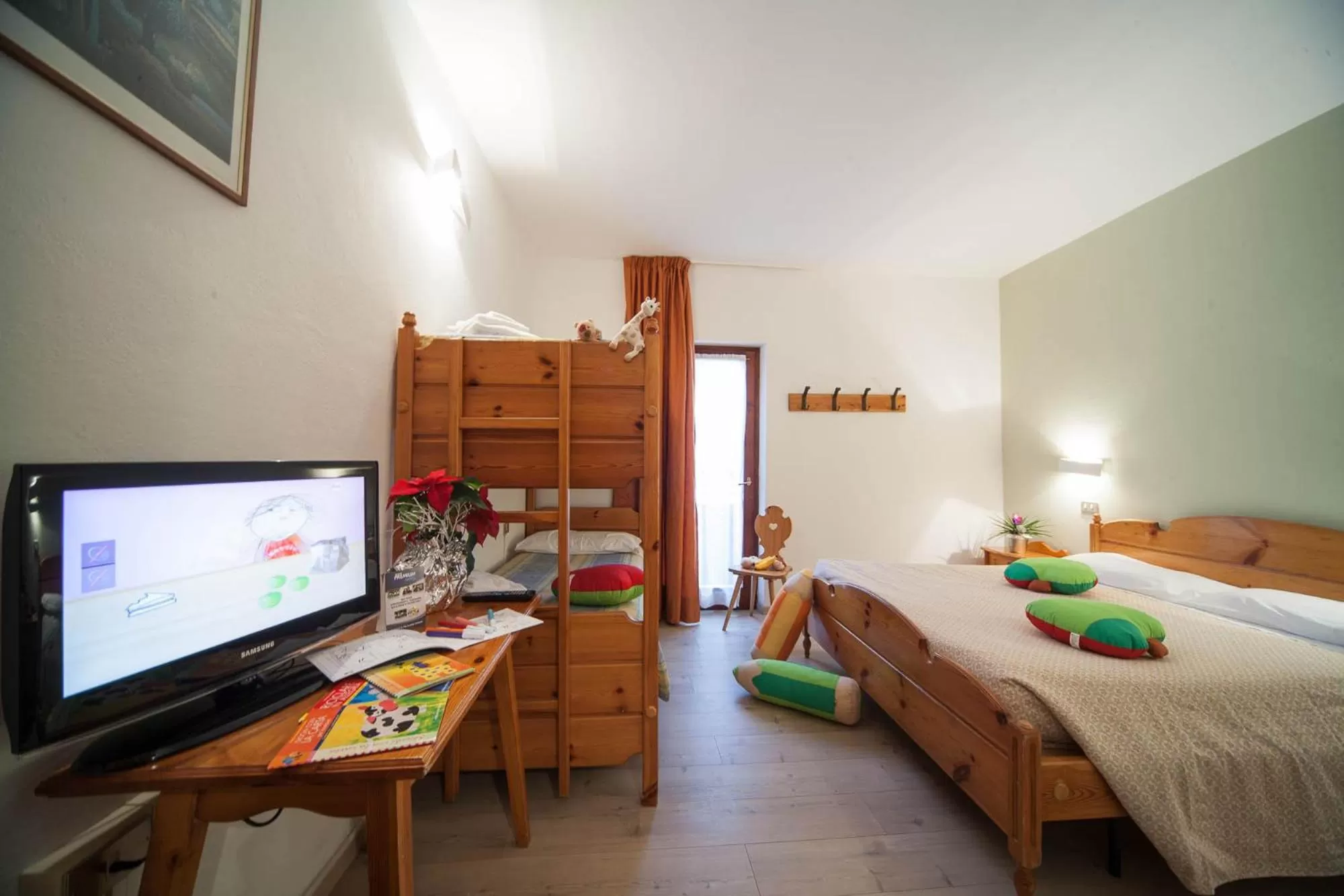 Bed in Hotel Villaggio Nevada