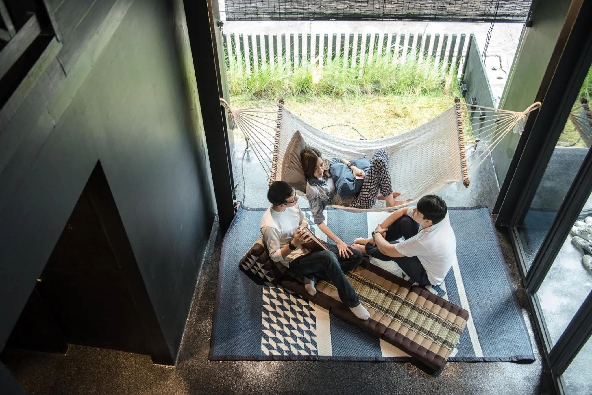 People in Kloem Hostel