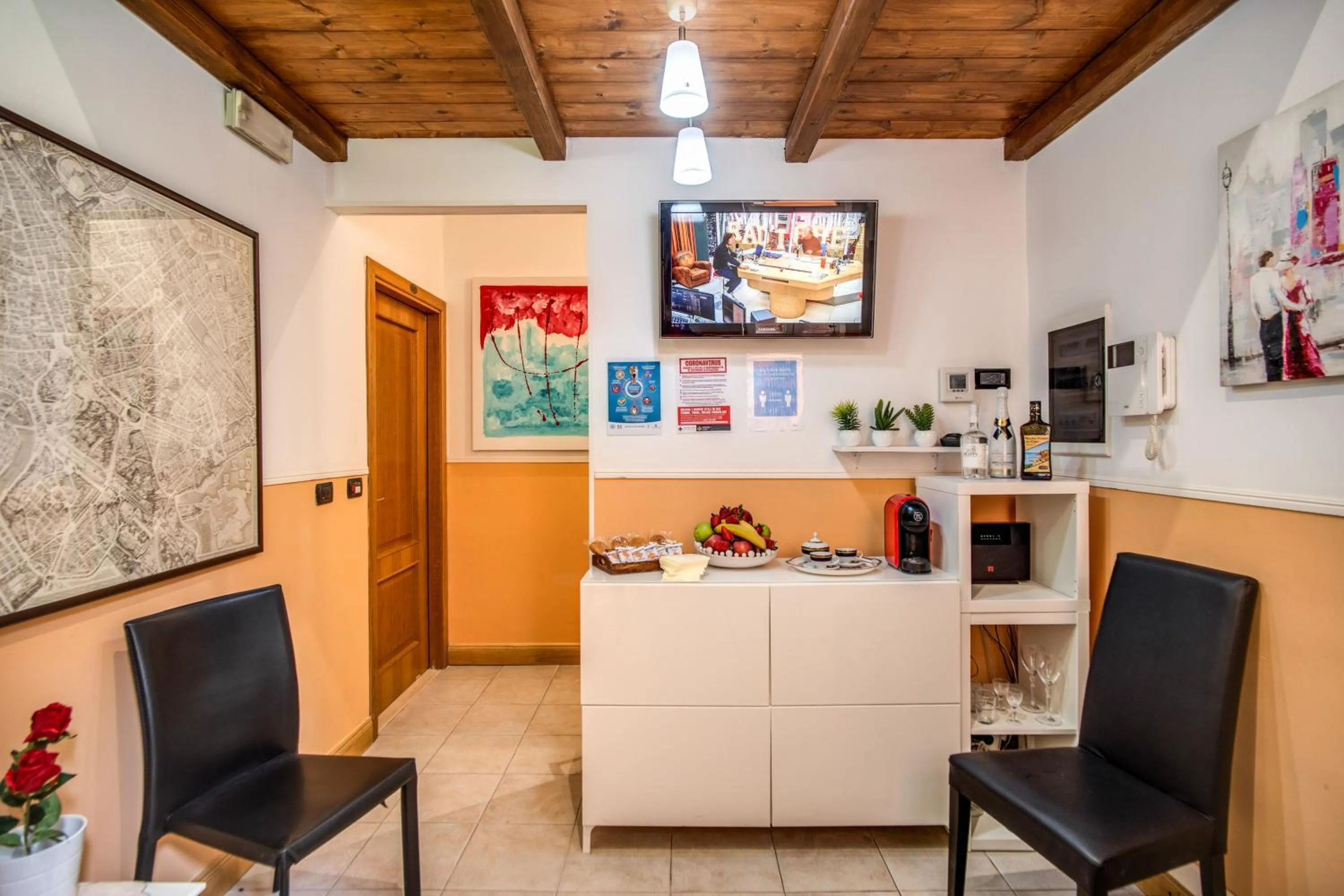 Lobby or reception in Magnifico Rome