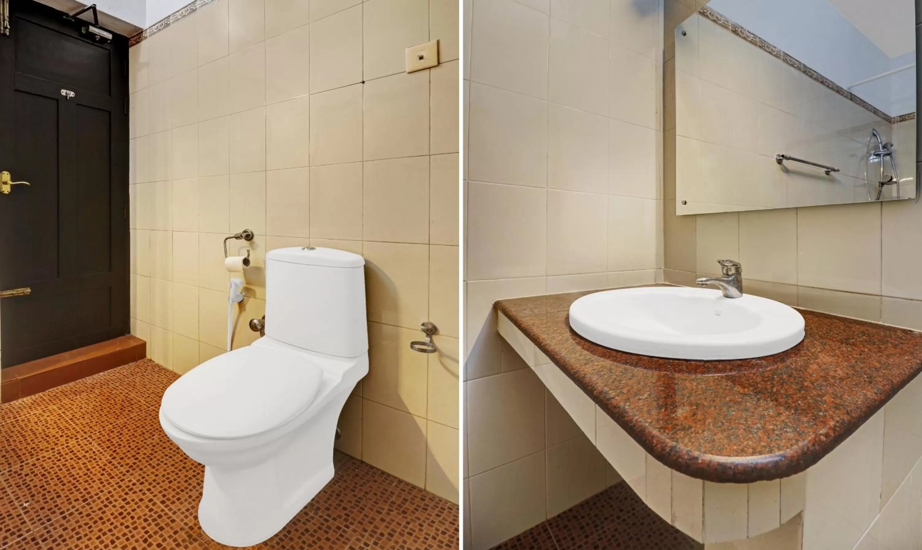 Bathroom in Treebo Trend God'S Own Country Ayurveda Resorts