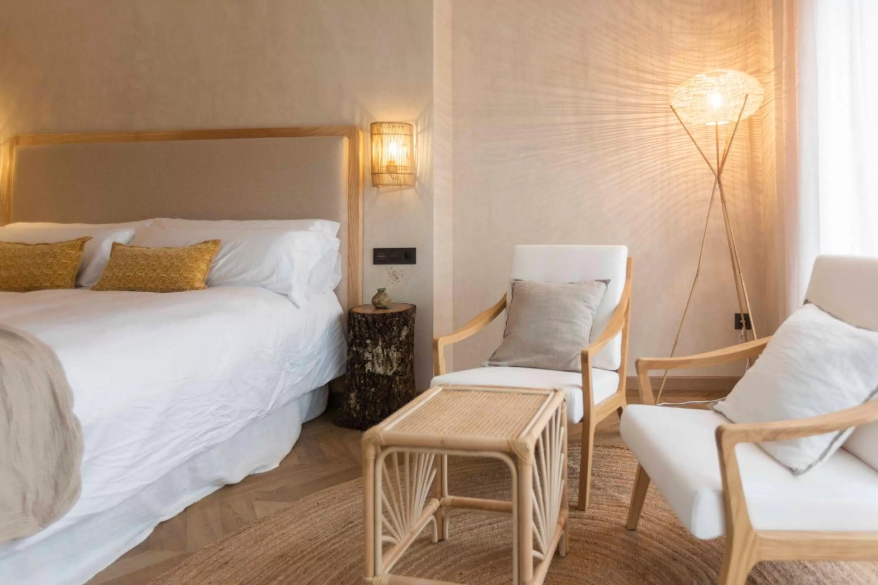 Bedroom, Bed in Hábitat Cigüeña Negra