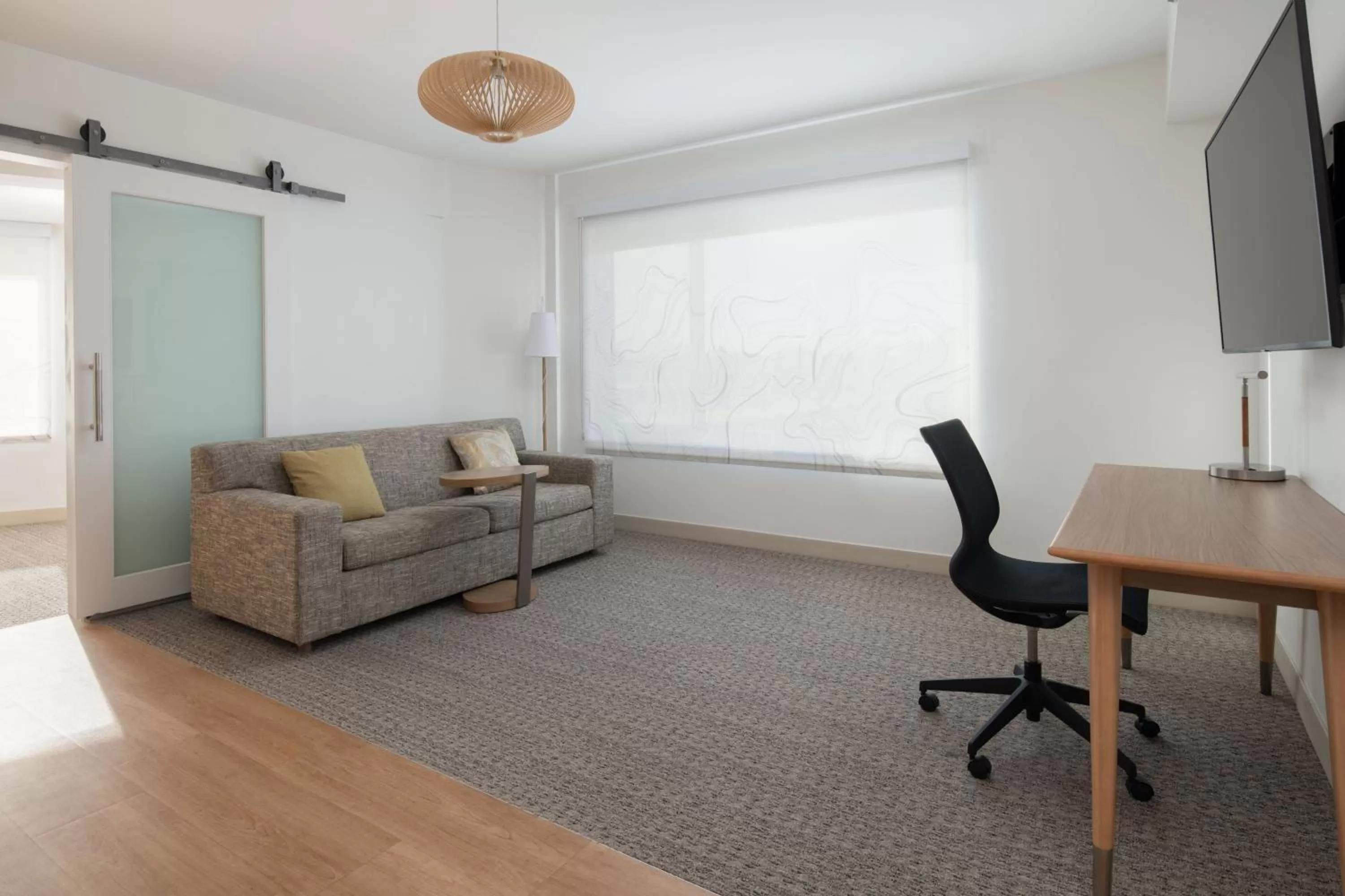 Living room in Element San Jose Milpitas