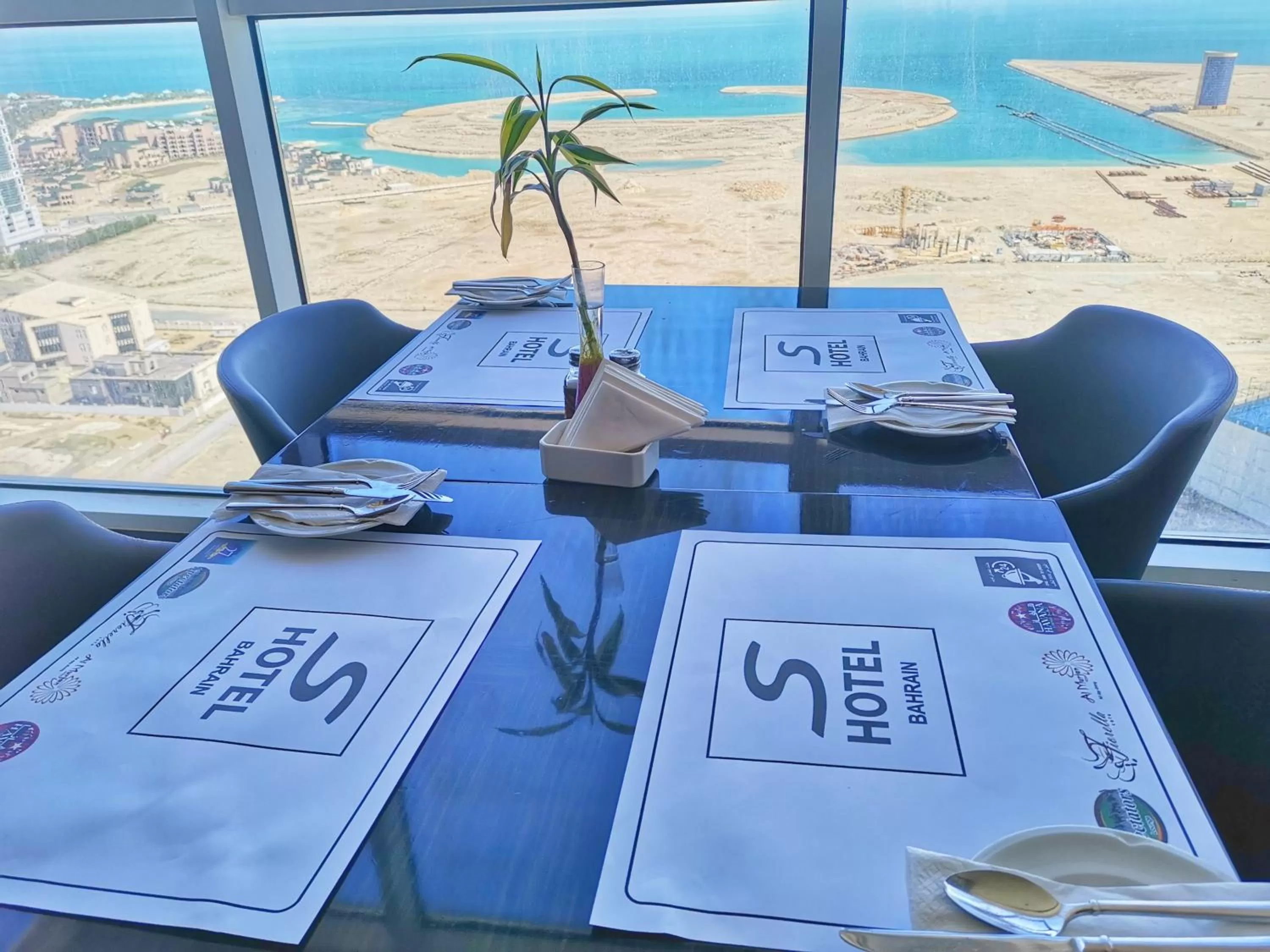 Dining area in S Hotel Bahrain