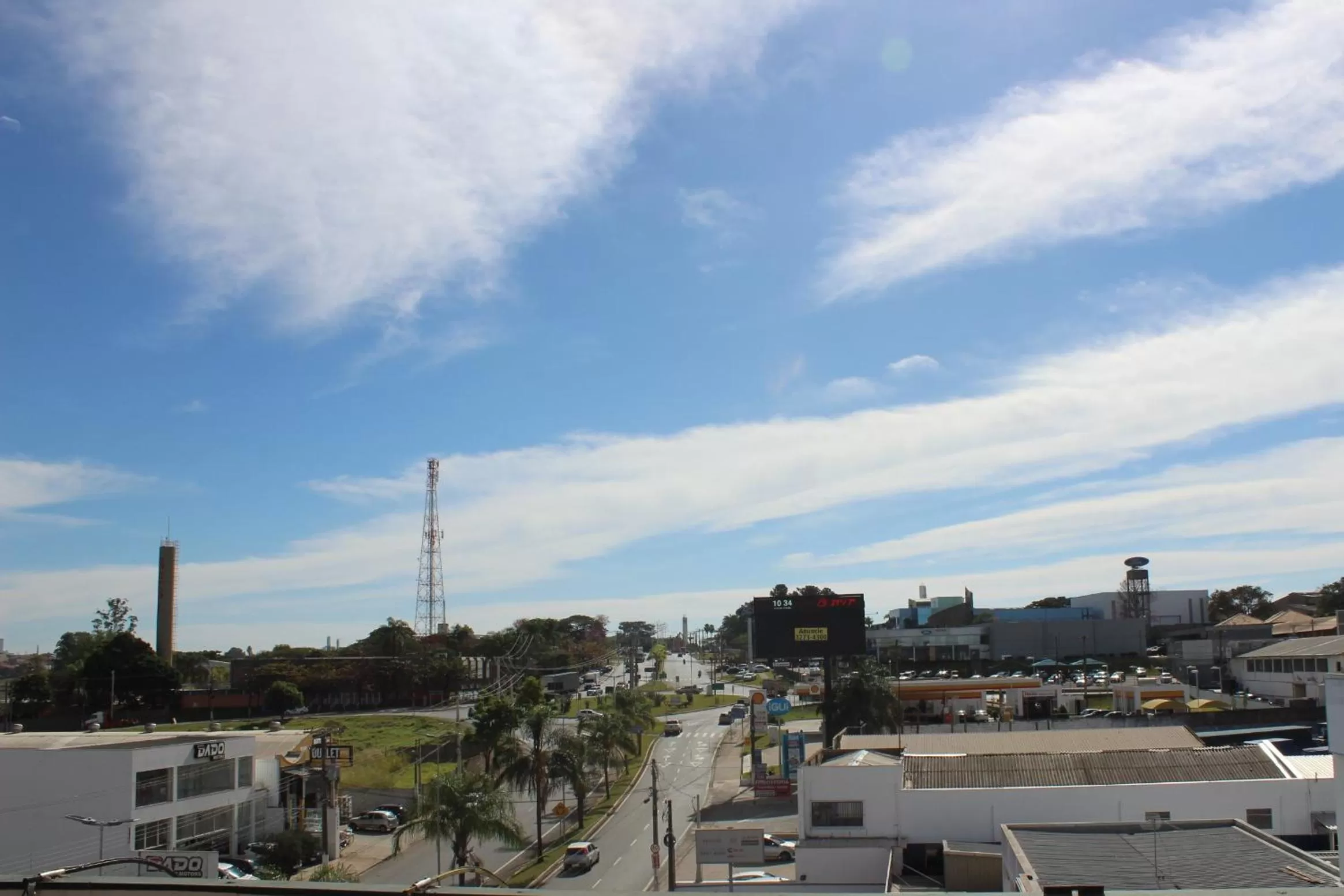City view in Limeira Plaza Hotel