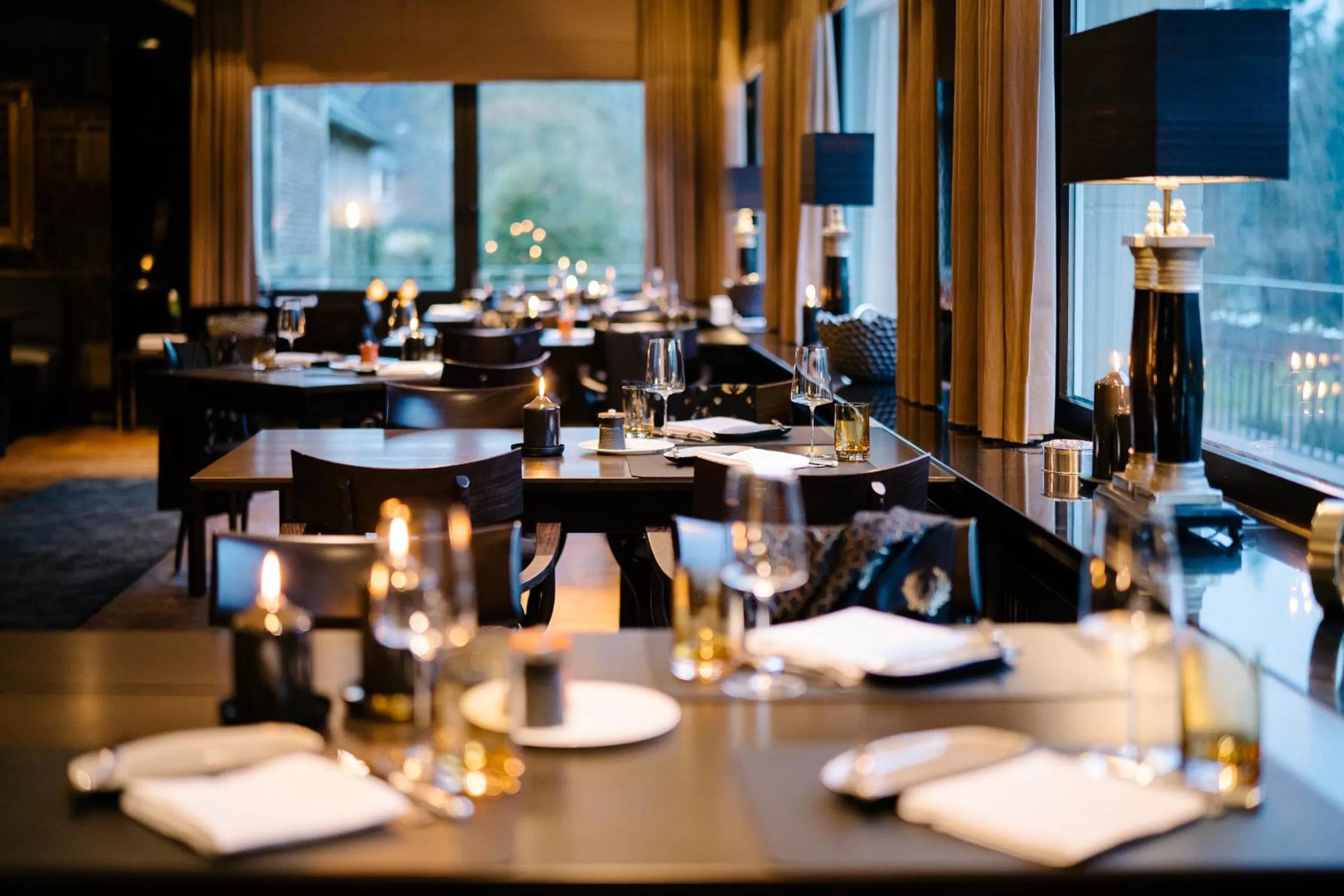 Restaurant/places to eat in Schlosshotel Hugenpoet