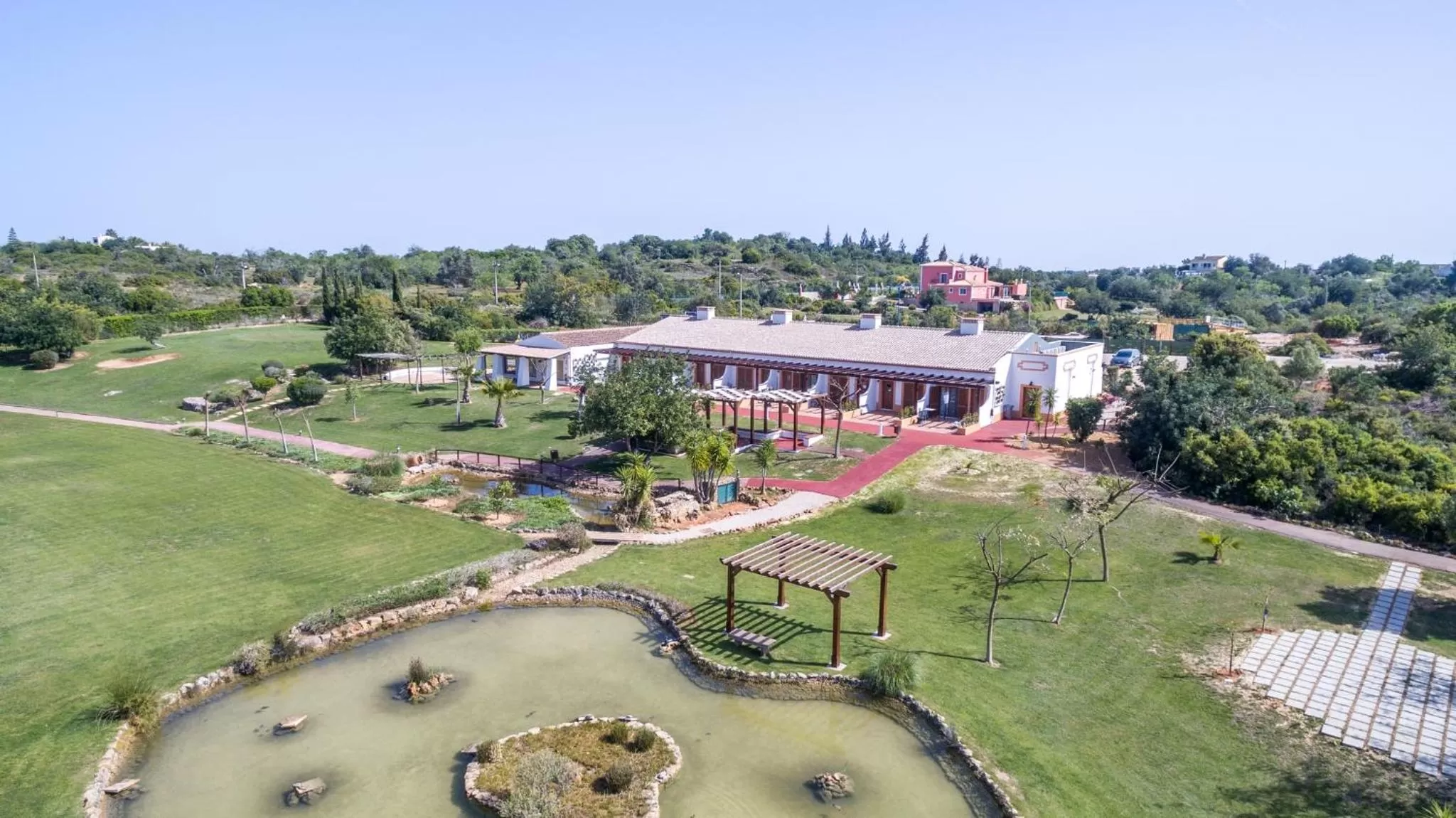 Garden view in Quinta dos Poetas Nature Hotel & Apartments